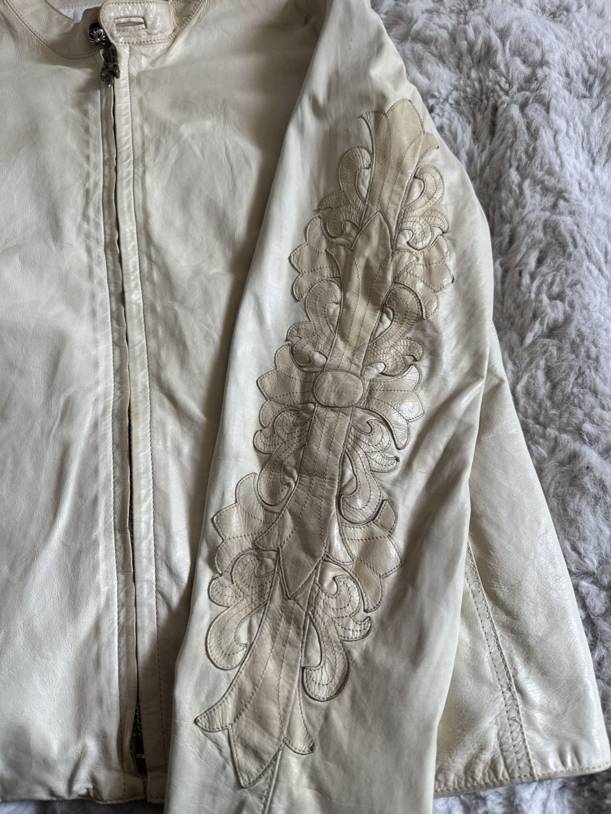 Chrome Hearts Chrome hearts osaka exclusive floral leather jacket Size US L / EU 52-54 / 3 - 2 Thumbnail