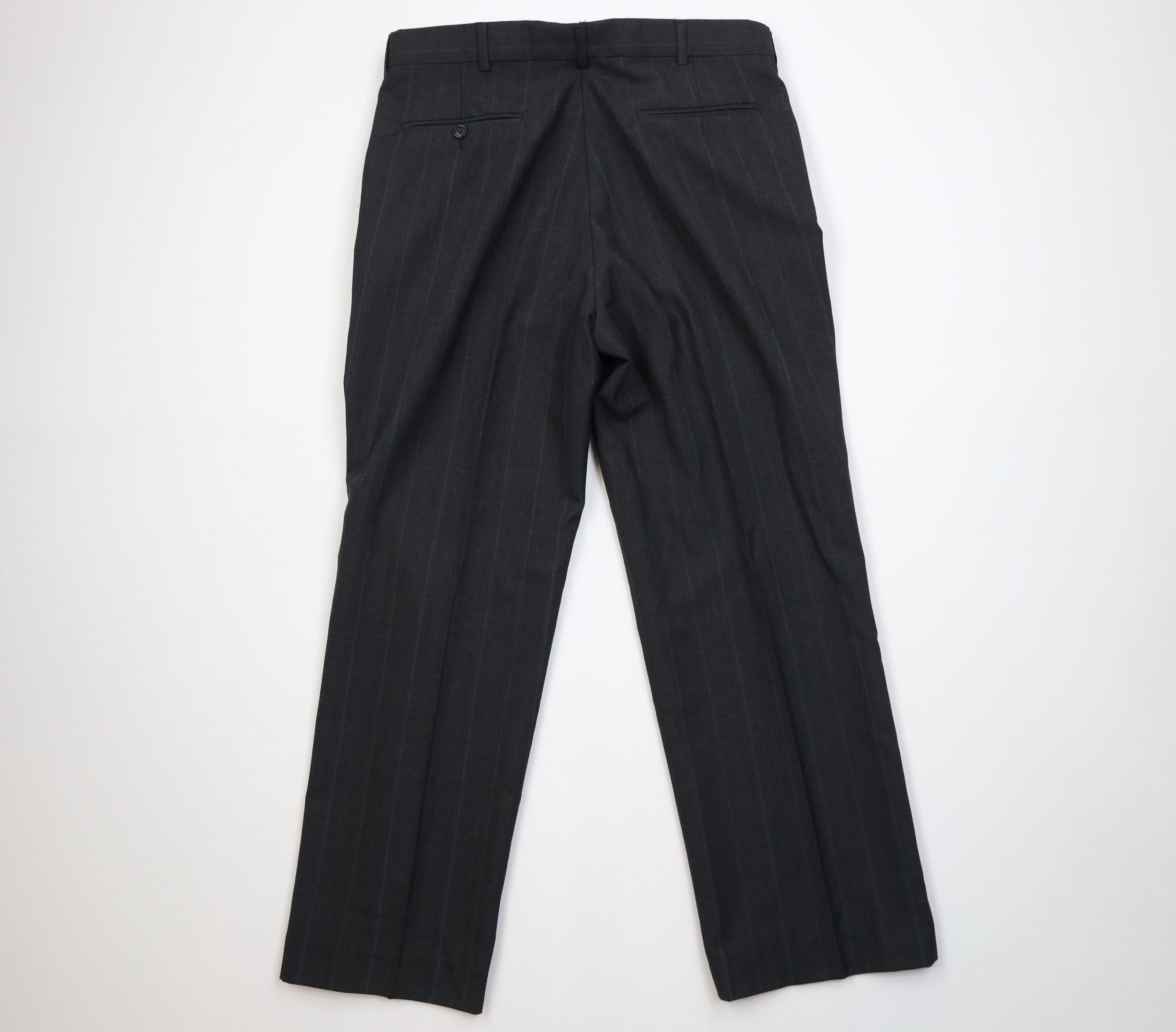 Vintage Vintage 90s Streetwear Striped Wide Leg Chino Pants USA Size US 34 / EU 50 - 11 Thumbnail