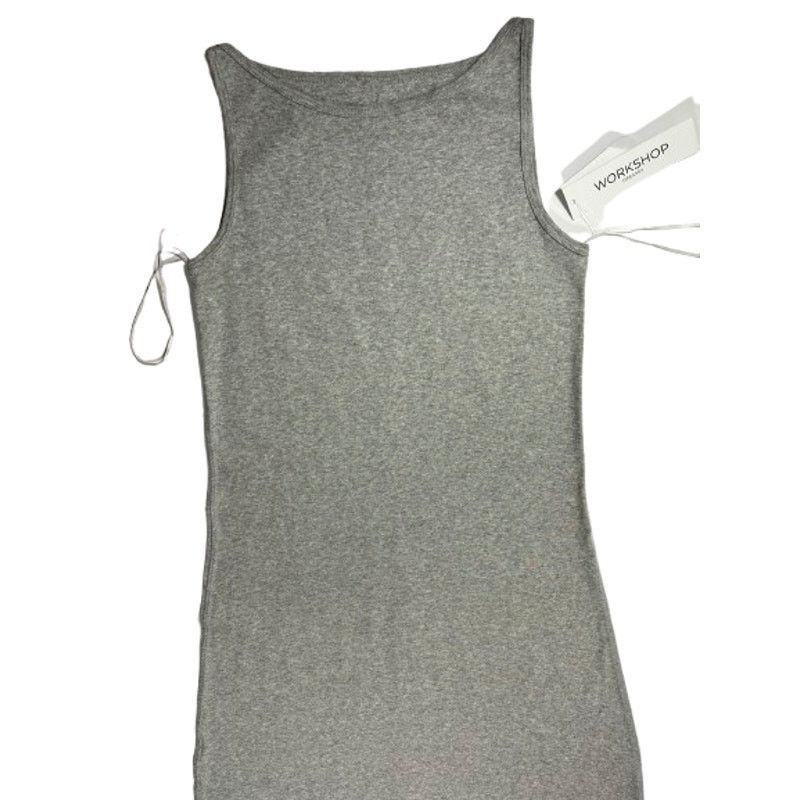 Other NWT "NEW" Workshop Dresses Sleeveless Gray Dress XS Cotton Size XS / US 0-2 / IT 36-38 - 1 Thumbnail