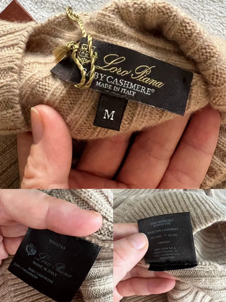 Loro Piana LORO PIANA A baby cashmere sweater Size M / US 6-8 / IT 42-44 - 5 Thumbnail