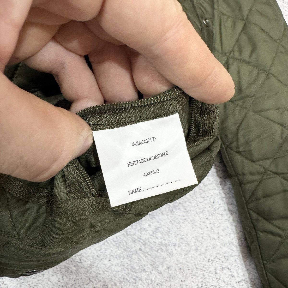 Barbour × Designer Barbour Heritage Liddesdale Quilted Jacket M size Size US M / EU 48-50 / 2 - 11 Thumbnail