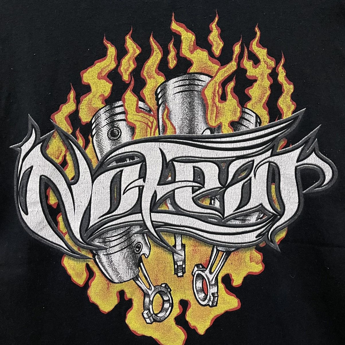 No Fear Vintage No Fear Flame Tshirt Size US S / EU 44-46 / 1 - 3 Thumbnail
