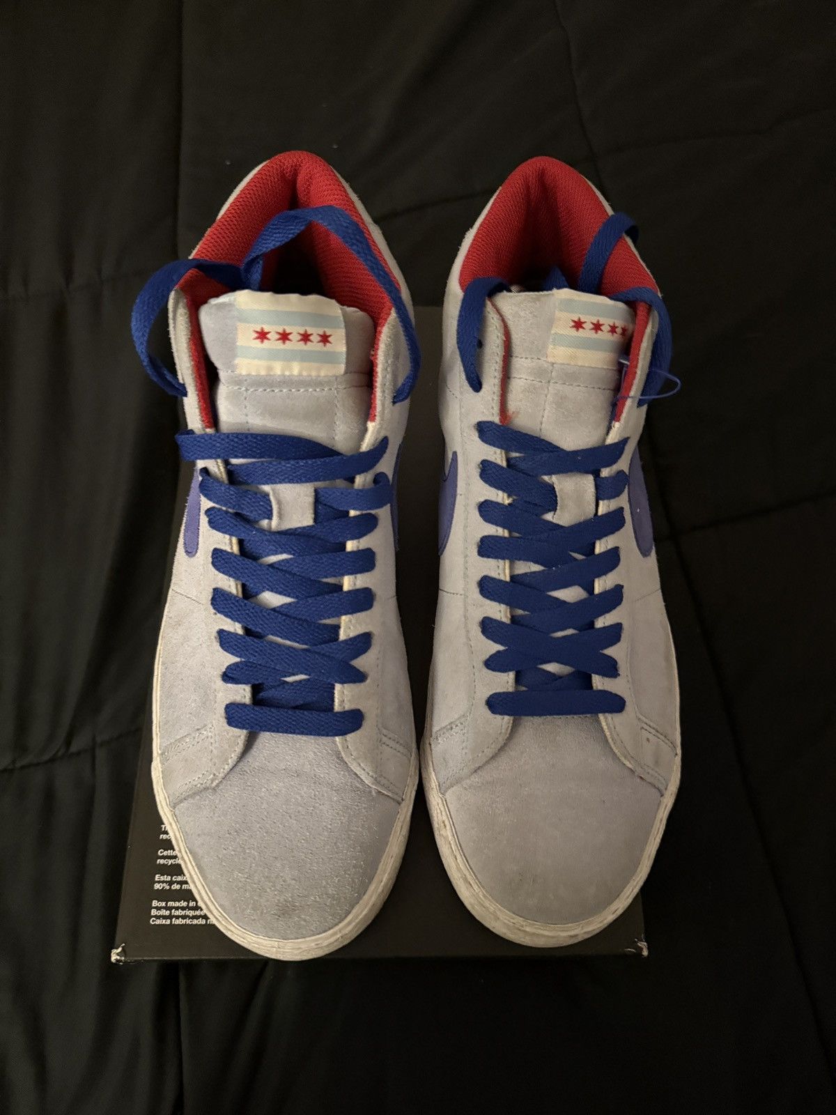 Nike NIKE Hi Uprise SB Blazer Sneakers Chicago High 2008 Size US 9.5 / EU 42-43 - 1 Thumbnail