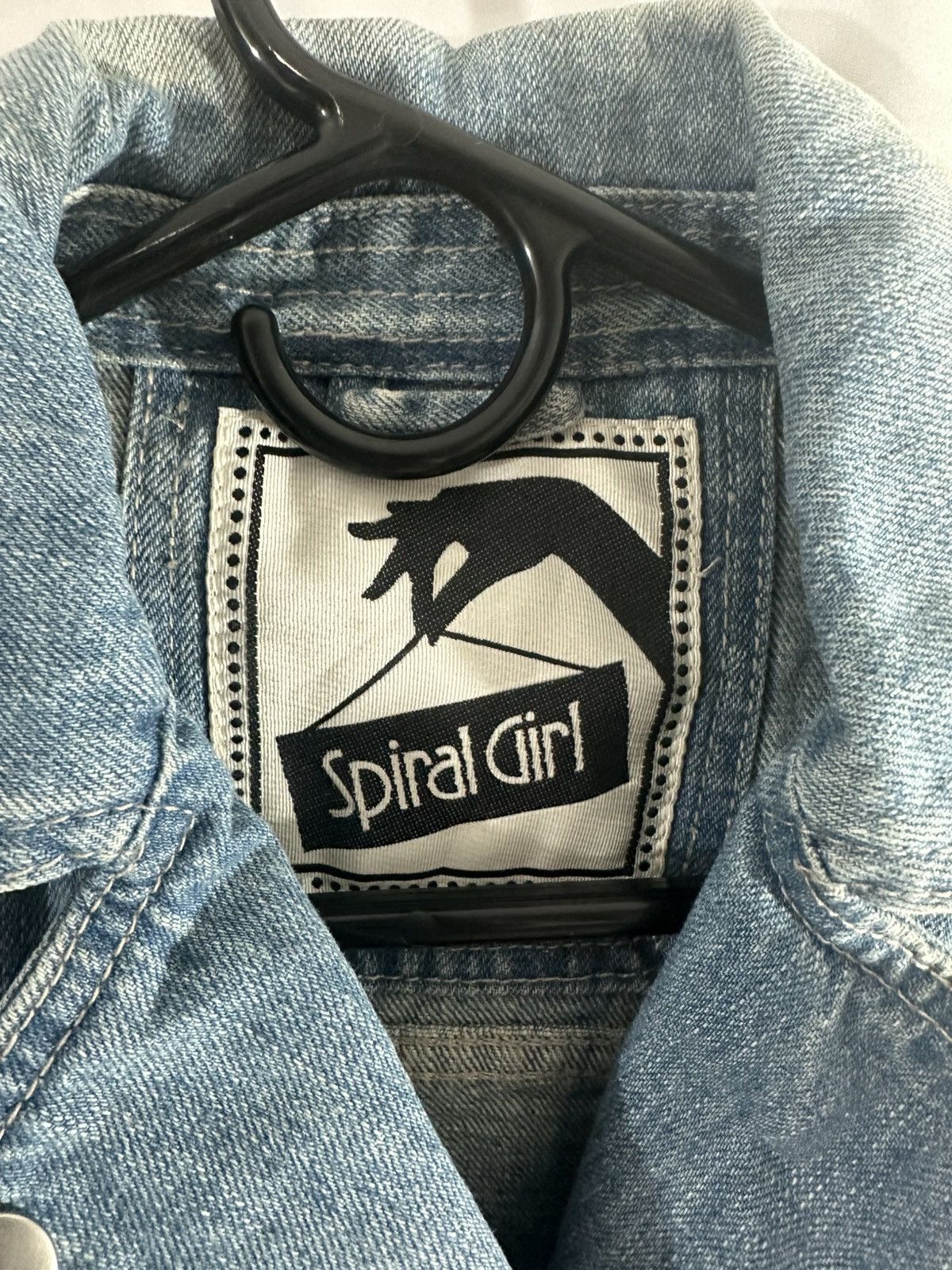 Vintage Spiral Girl Vintage Jacket Denim Size M / US 6-8 / IT 42-44 - 3 Thumbnail