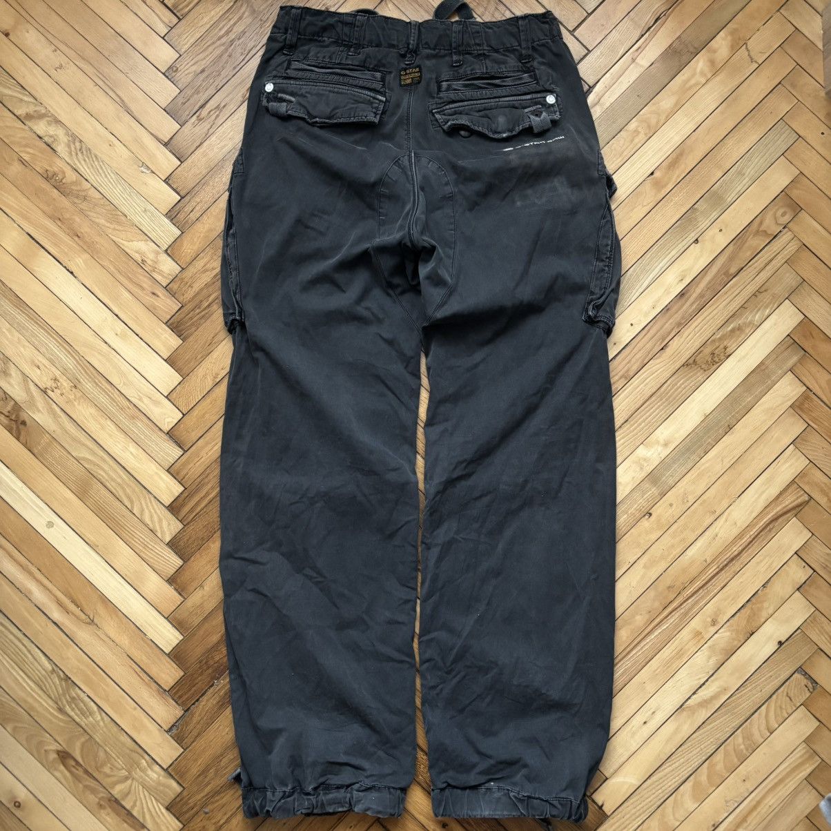 G-Star Vintage Y2K G-Star Raw Cargo Pants Size US 31 - 2 Thumbnail