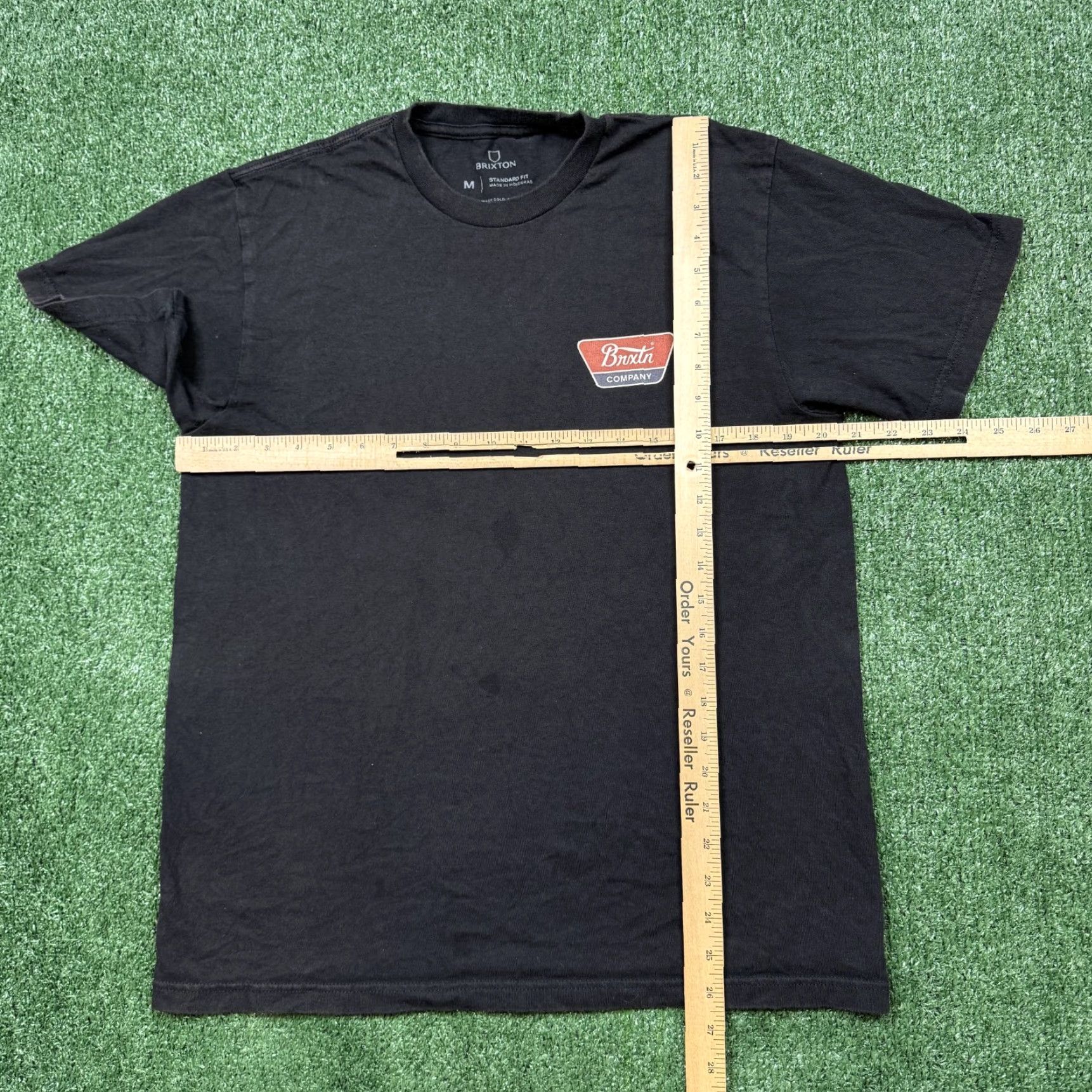 Brixton Brixton Graphic T Shirt Men's M Black Short Sleeve Streetwear Skateboading Size US M / EU 48-50 / 2 - 7 Thumbnail