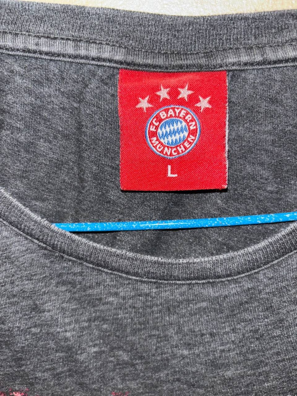 Vintage Original FC Bayern Munich Champion German T-shirt gray L Size US L / EU 52-54 / 3 - 6 Thumbnail