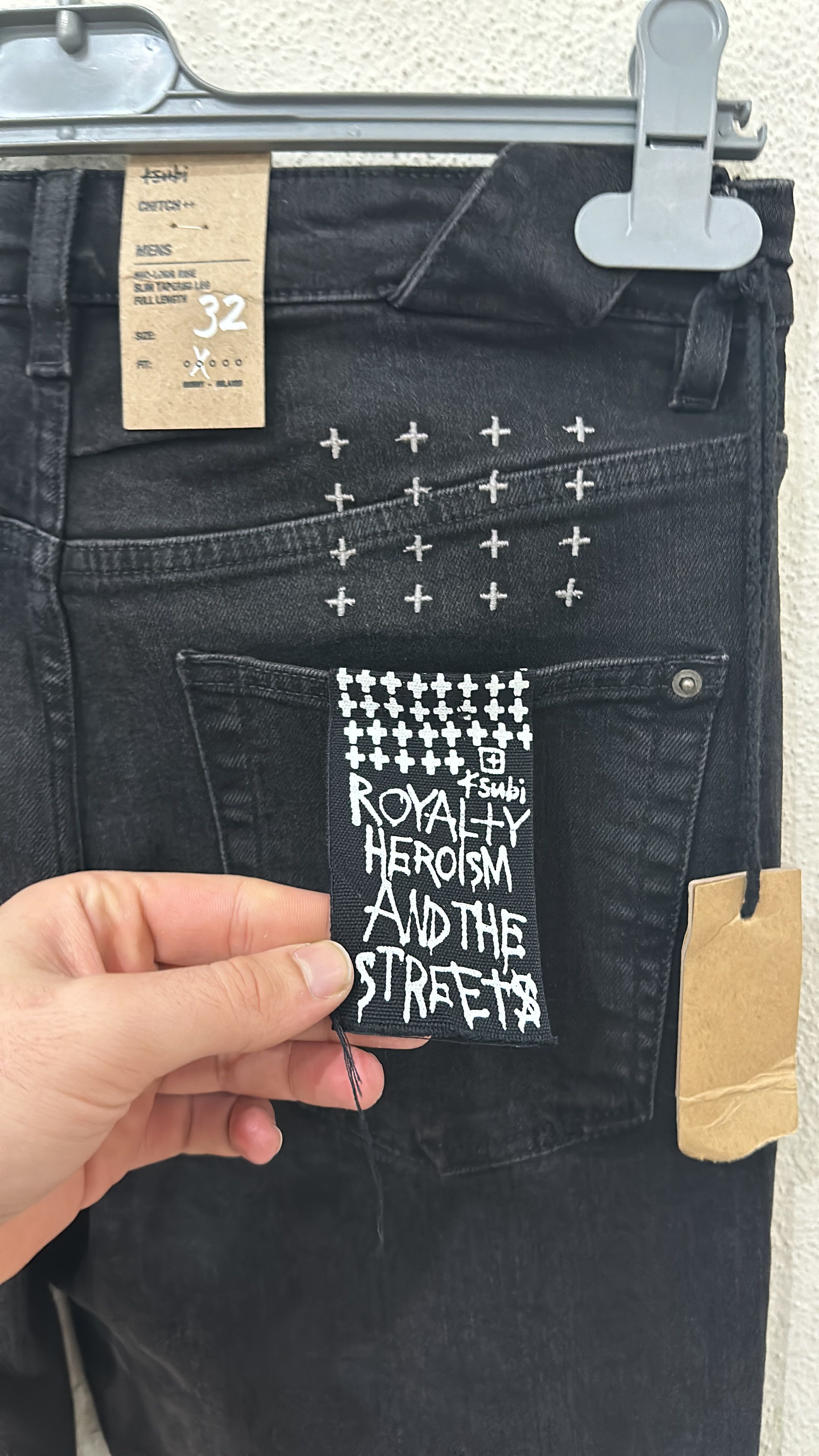 Ksubi Ksubi Chitch Never Worn Black Jean Size 32 Size US 32 / EU 48 - 2 Thumbnail