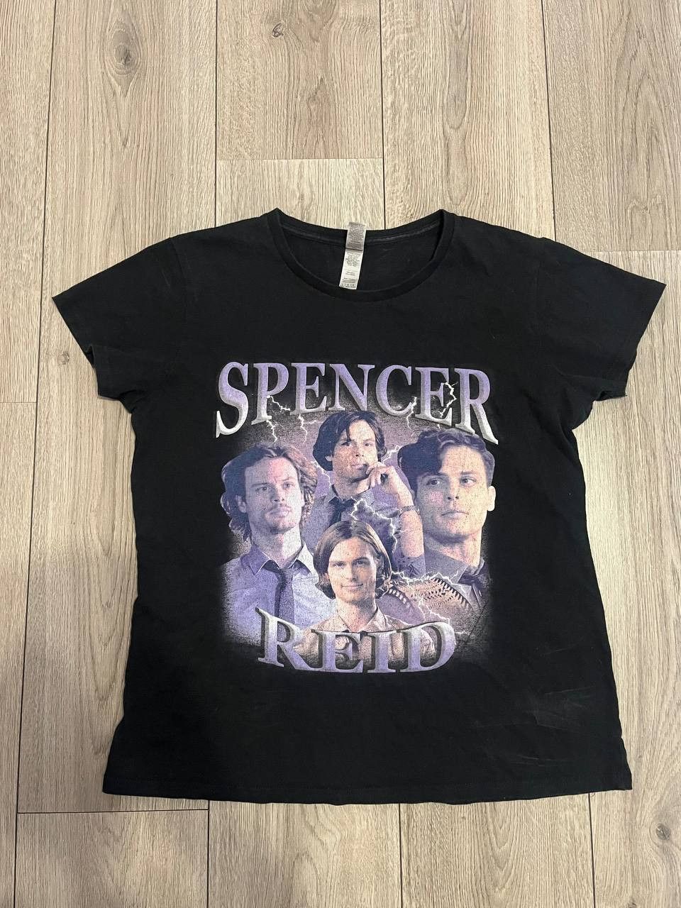 Gildan × Vintage spencer reid t shirt size large Size L / US 10 / IT 46 - 1 Thumbnail