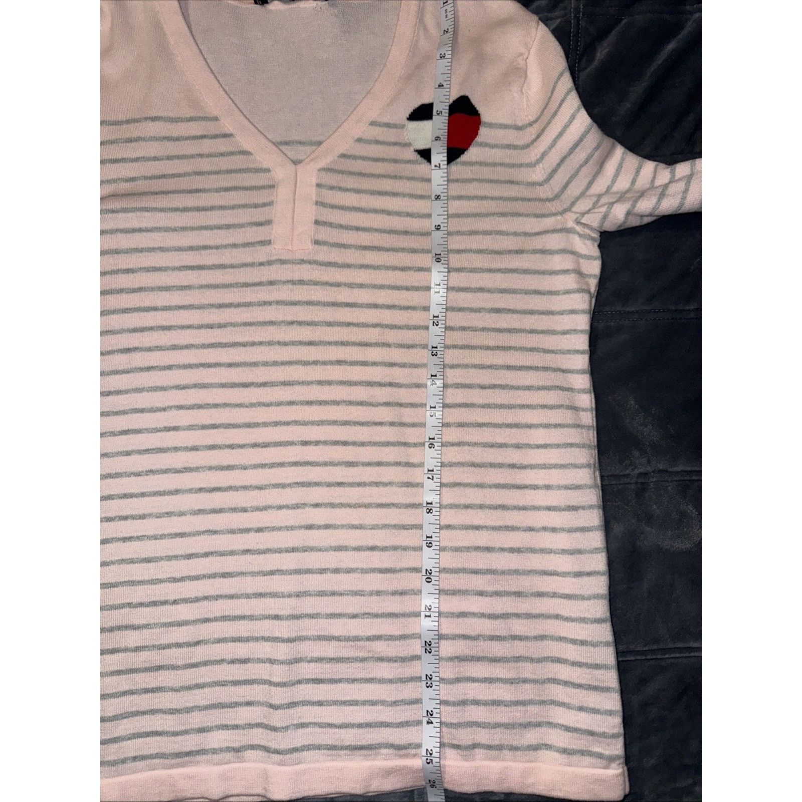 Tommy Hilfiger NWT Tommy Hilfiger Women’s Pullover Sweater Sz L Pink Heart Size L / US 10 / IT 46 - 7 Thumbnail