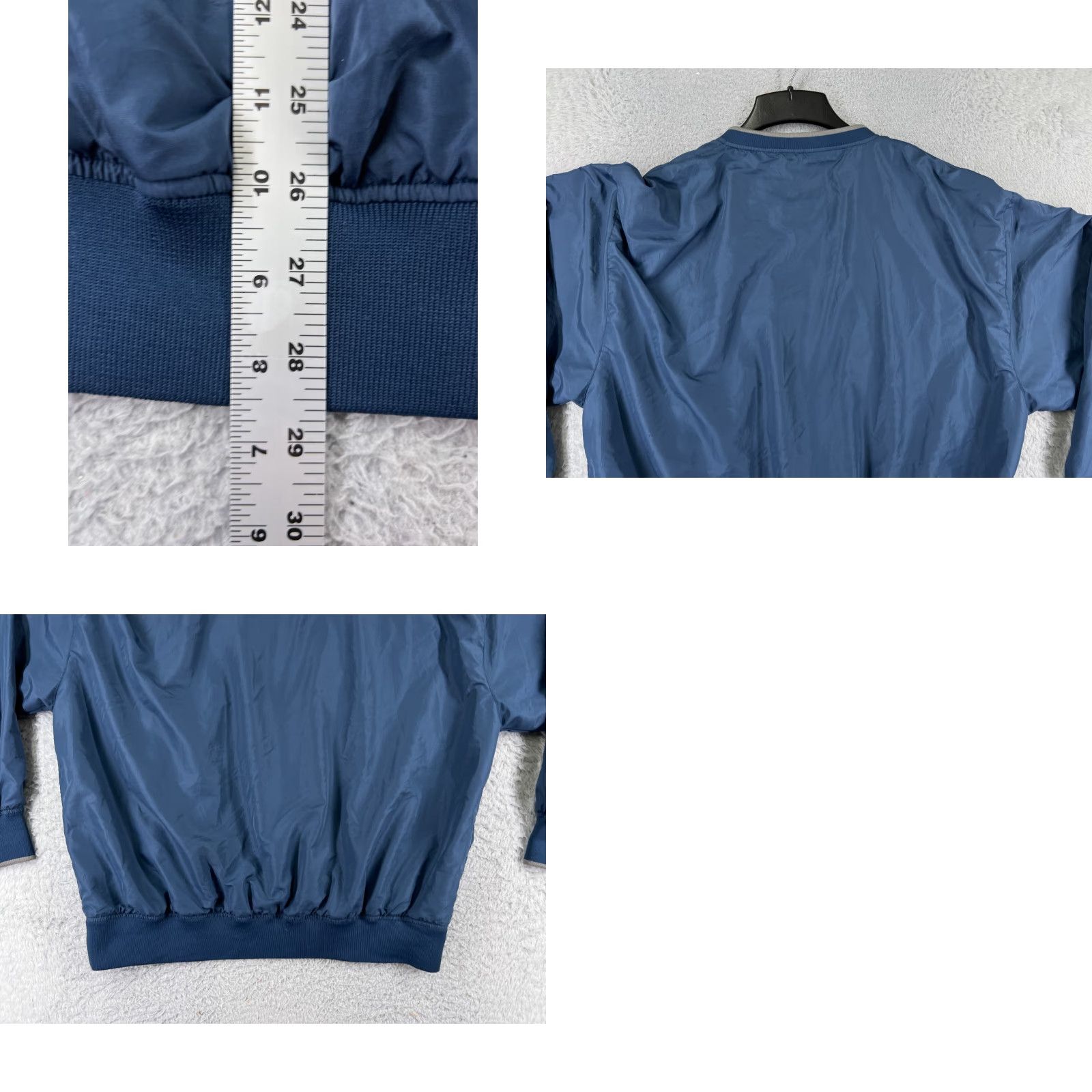 Vintage Cabela's Sweater Mens XL Blue Long Sleeve 1/4 Zip Polyester Size US XL / EU 56 / 4 - 9 Thumbnail