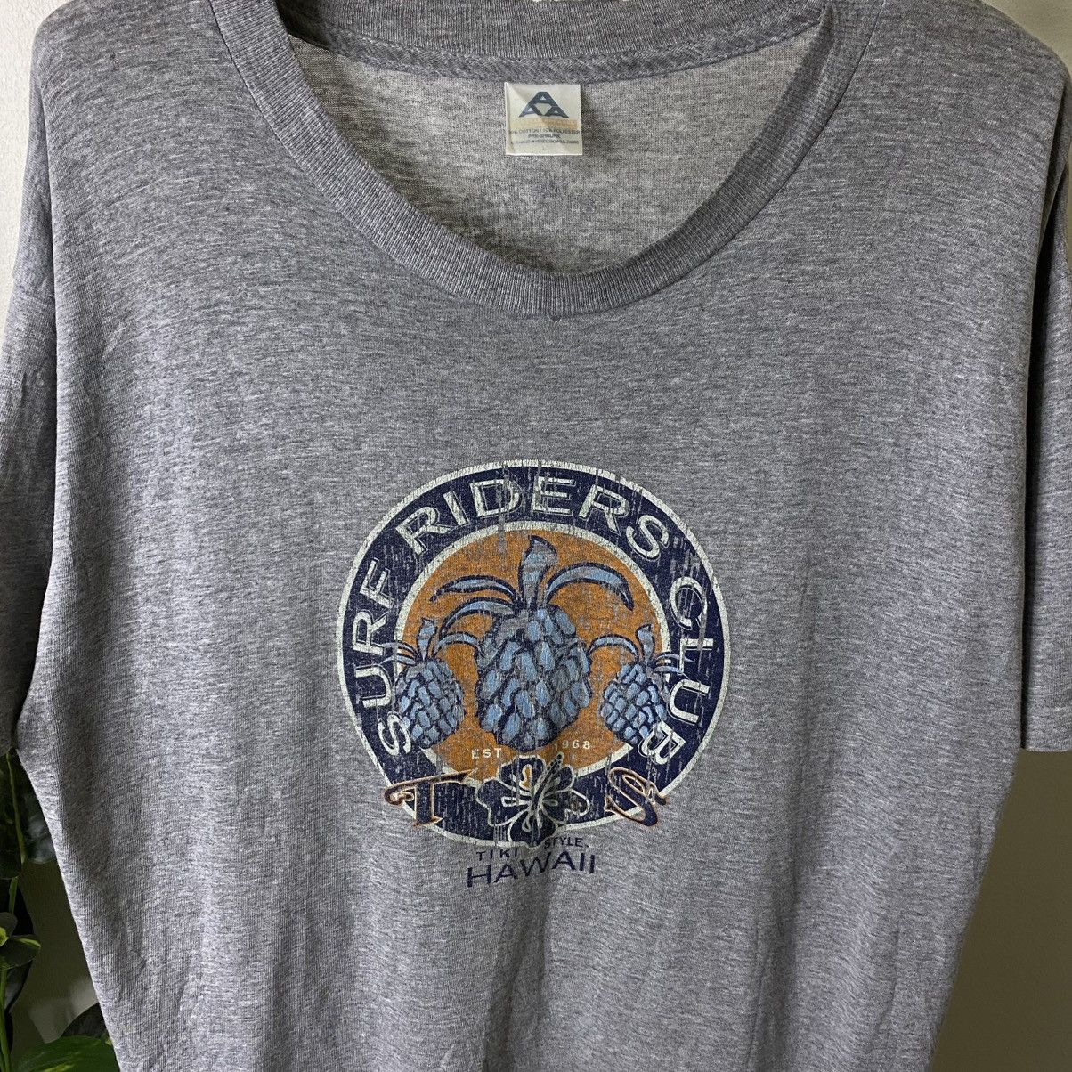 Vintage 1990s Hawaii Surf Riders Club T Shirt Size US L / EU 52-54 / 3 - 2 Thumbnail