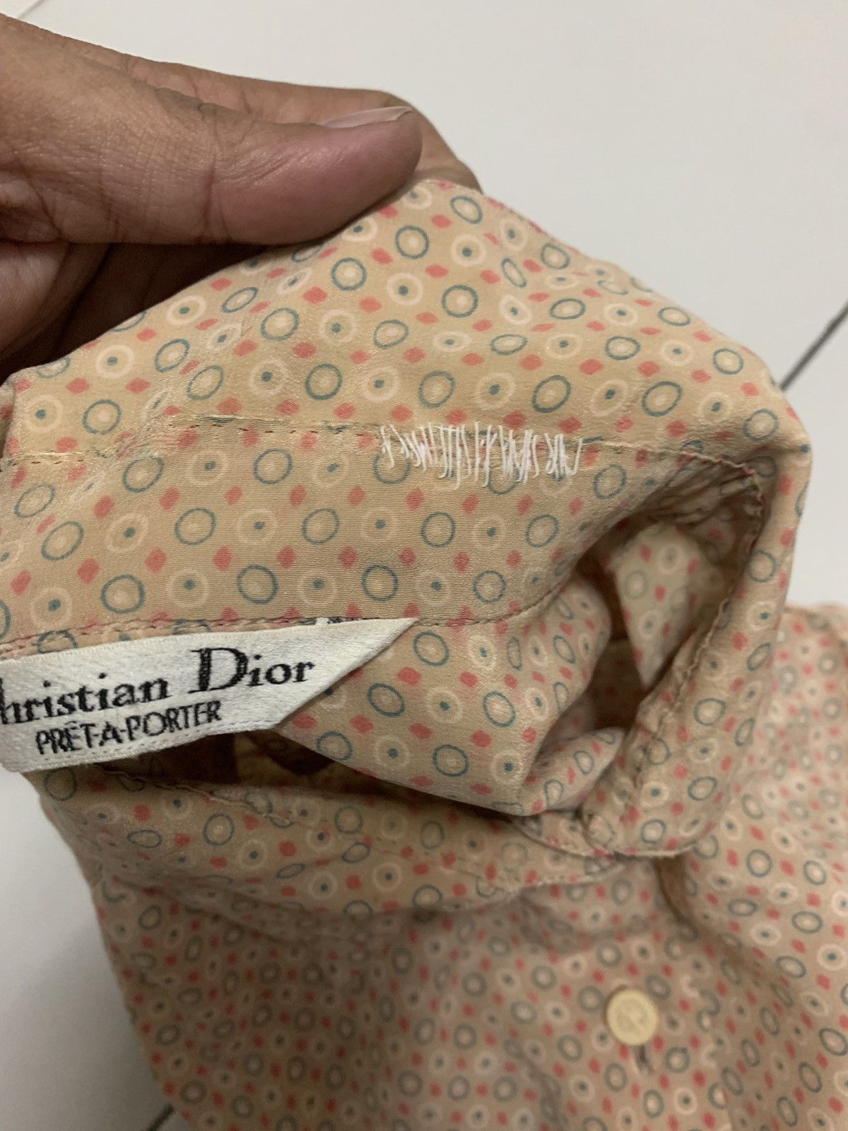 Christian Dior Monsieur Vintage Christian Dior Silk Size S / US 4 / IT 40 - 9 Thumbnail