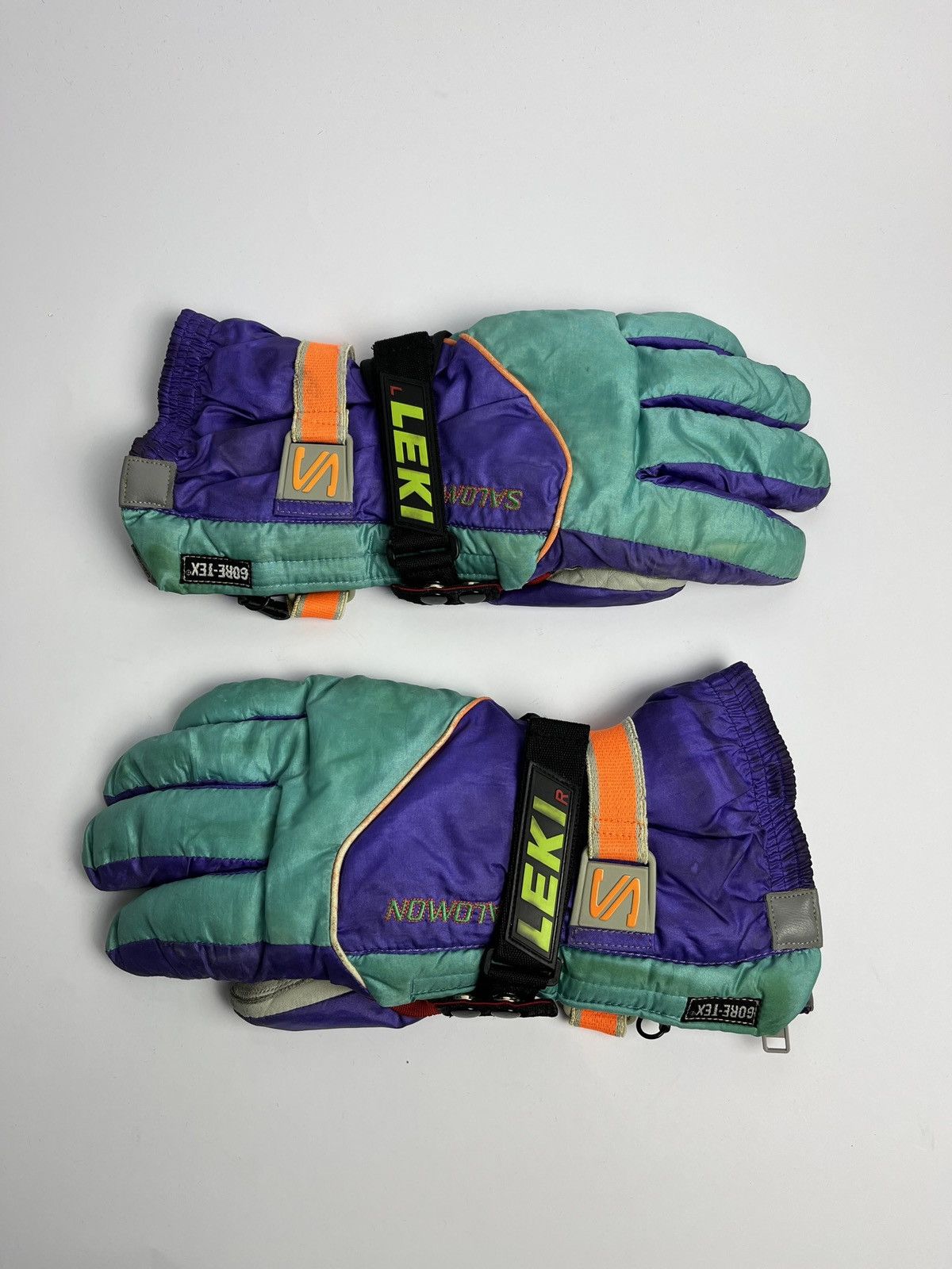 Salomon Vintage Salomon Down Gloves Size ONE SIZE - 1 Thumbnail