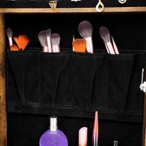 Designer × Homemade Fashion Simple Jewelry Storage Mirror Cabinet With LED Light Size US L / EU 52-54 / 3 - 6 Thumbnail