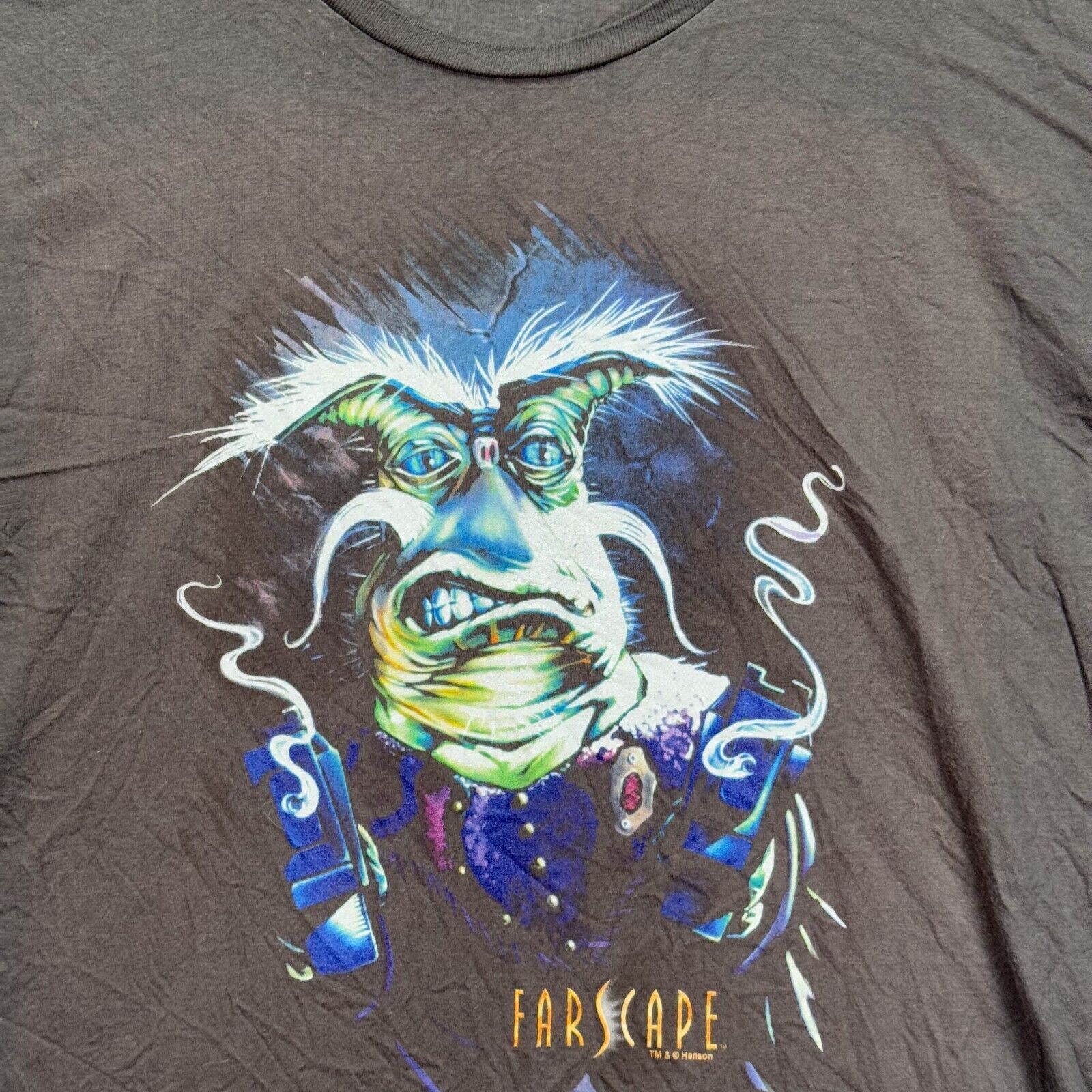 Other Farscape Rygel Smoking Guns Sci Fi TV T-Shirt Adult's 3XL Size US XXL / EU 58 / 5 - 3 Thumbnail