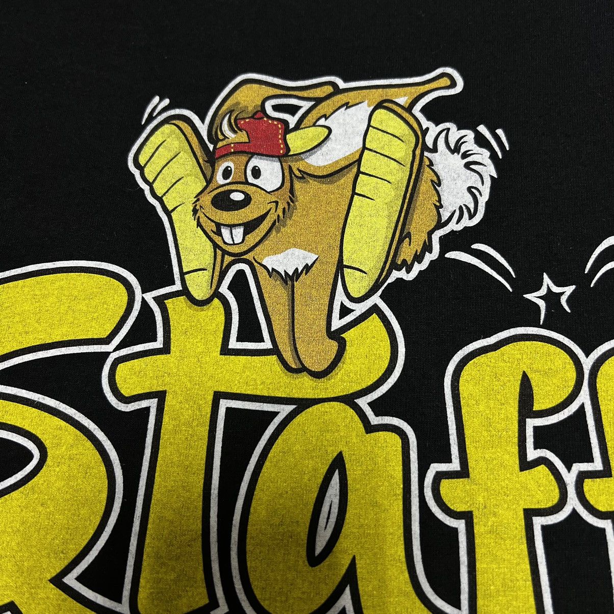 Fruit Of The Loom Vintage “Staff” T-shirt tee fun fruit of the loom Size US M / EU 48-50 / 2 - 9 Thumbnail