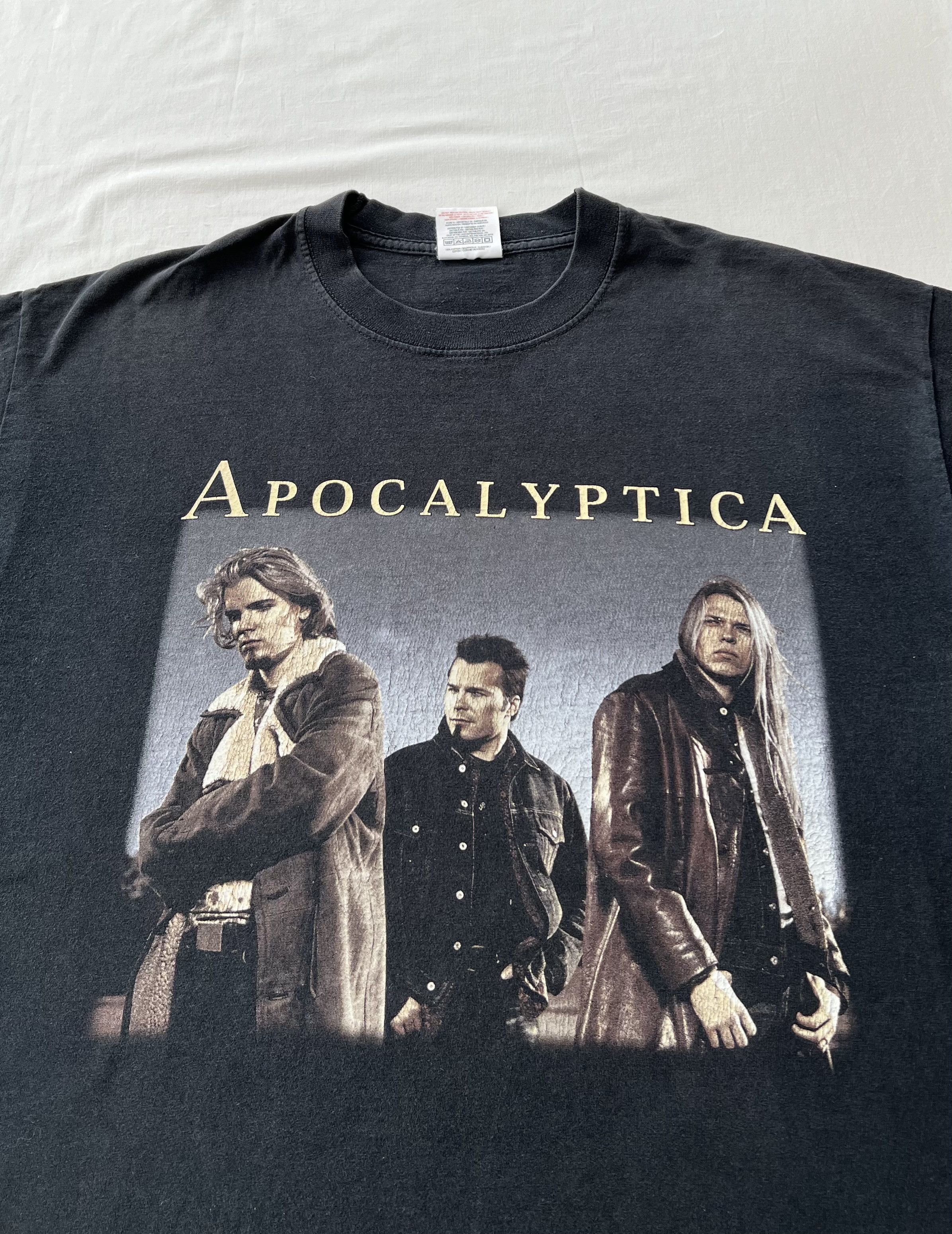 Band Tees Vintage 2003 Apocalyptica Reflection Tour Girl Black T-shirt Size US L / EU 52-54 / 3 - 3 Thumbnail