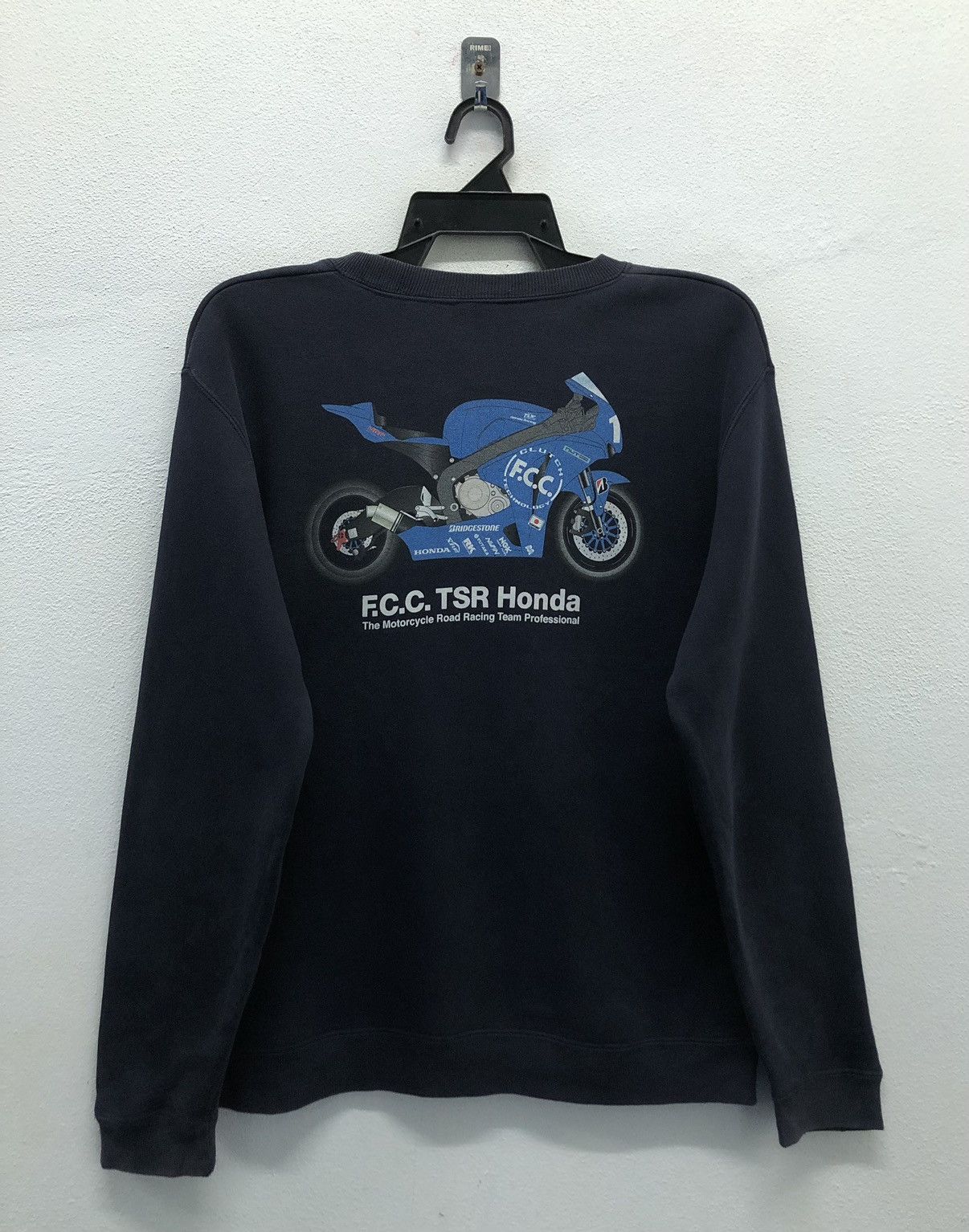 Vintage Vintage F.C.C. TSR Honda Sweatshirt Size US M / EU 48-50 / 2 - 1 Thumbnail