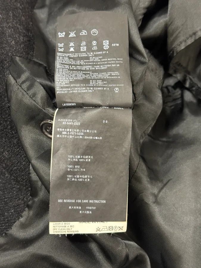 Prada FW2009 Prada Dark Obscure Grey Wool Trench Coat Size US M / EU 48-50 / 2 - 12 Thumbnail