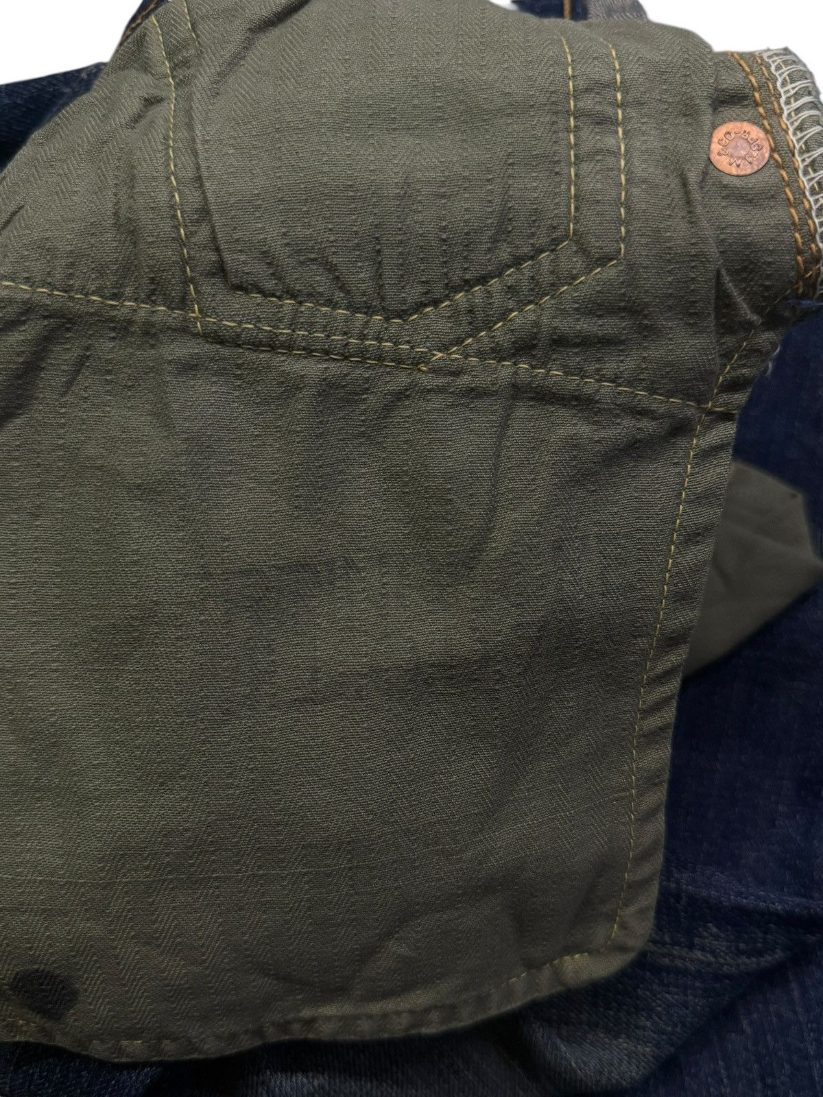 The Real McCoy's Vintage 00s Joe McCoys & Co Lot 901 Selvedge Denim Japan W31 Size US 31 - 16 Thumbnail
