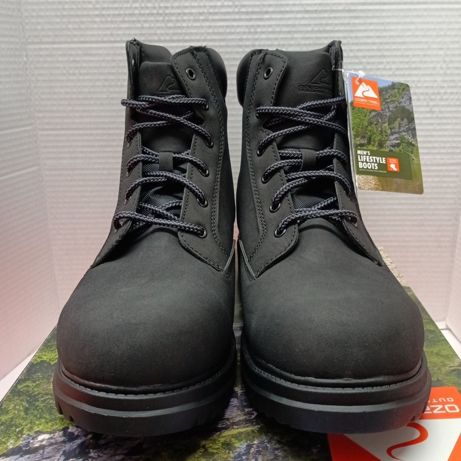 Other Ozark Trail New Size US 13 Men's Boot Troy II Black Hiking Size US 13 / EU 46 - 2 Thumbnail