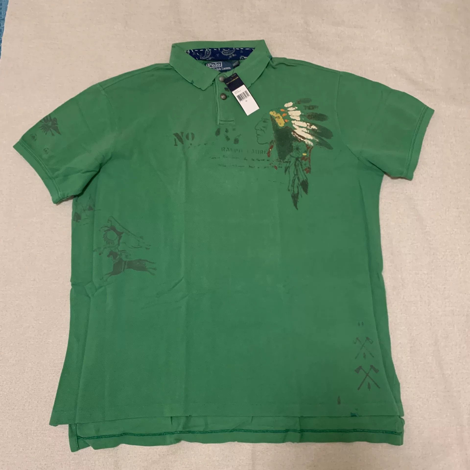 Polo Ralph Lauren Polo Ralph Lauren RL Short Sleeve T-shirt XL Size US XL / EU 56 / 4 - 1 Thumbnail