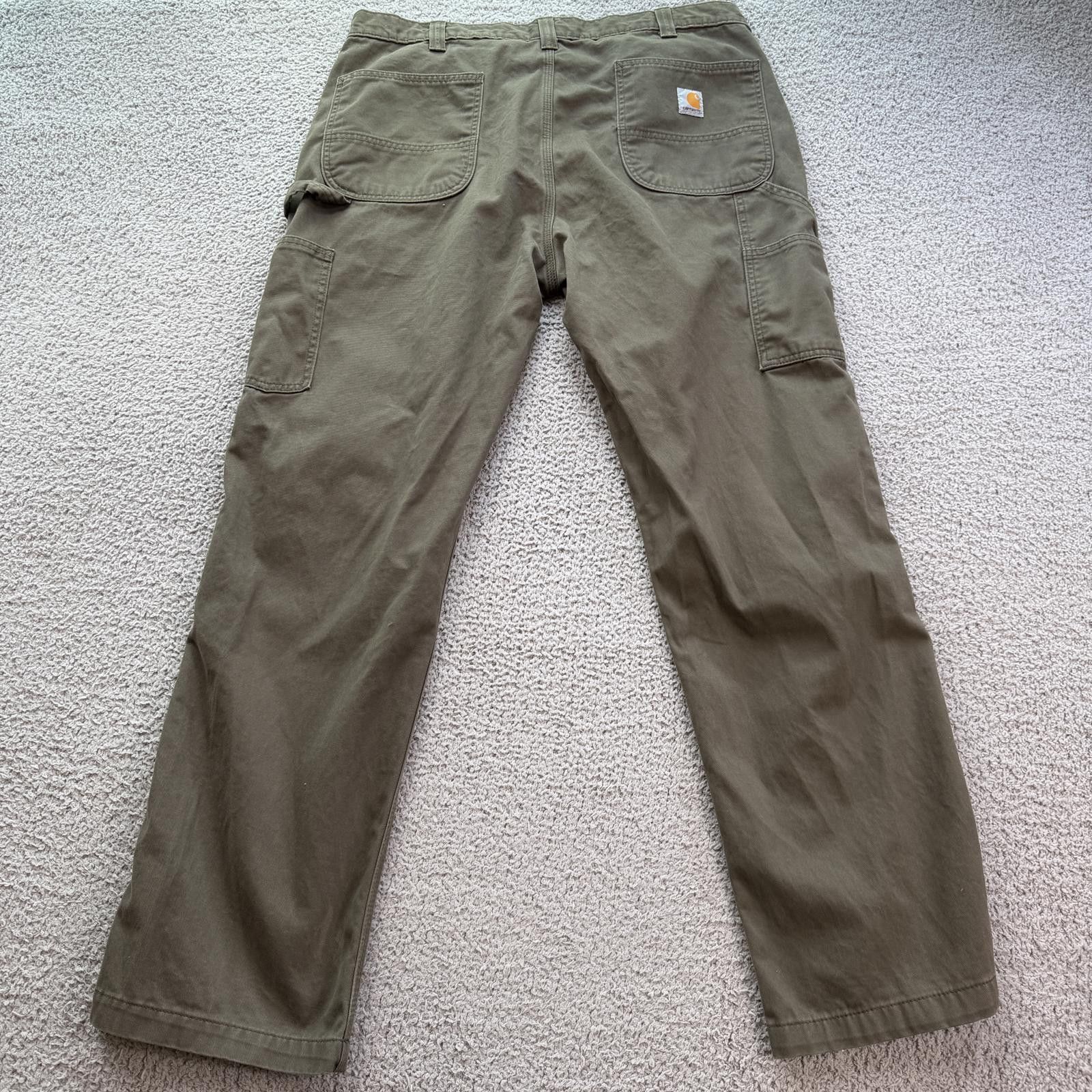Carhartt Carhartt Relaxed Fit Twill Utility Work Pants 38x32 Gray Size US 38 / EU 54 - 2 Thumbnail