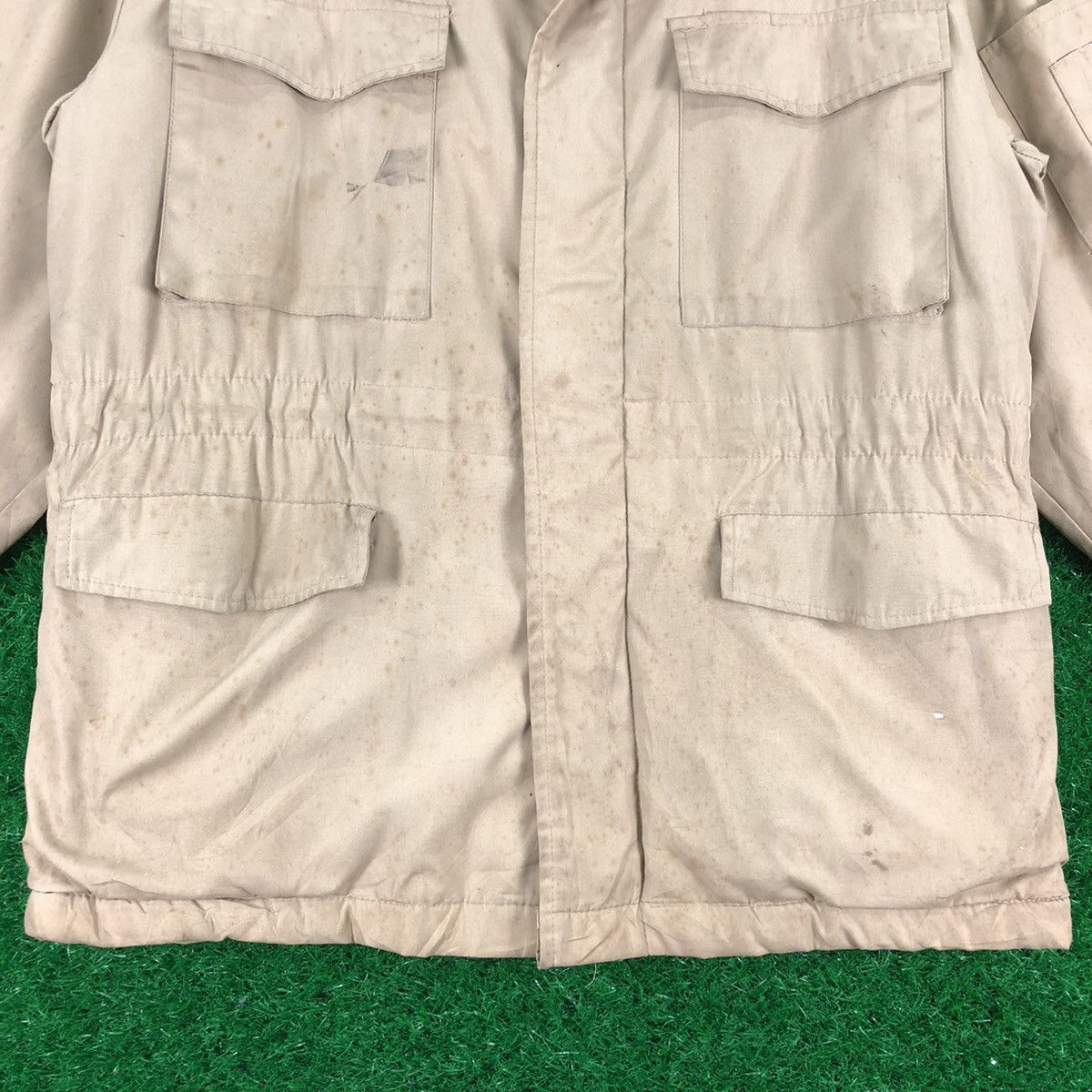 Japanese Brand Vintage 80's Workwear Field Jacket M65 Sherpa Lining Size US M / EU 48-50 / 2 - 8 Thumbnail
