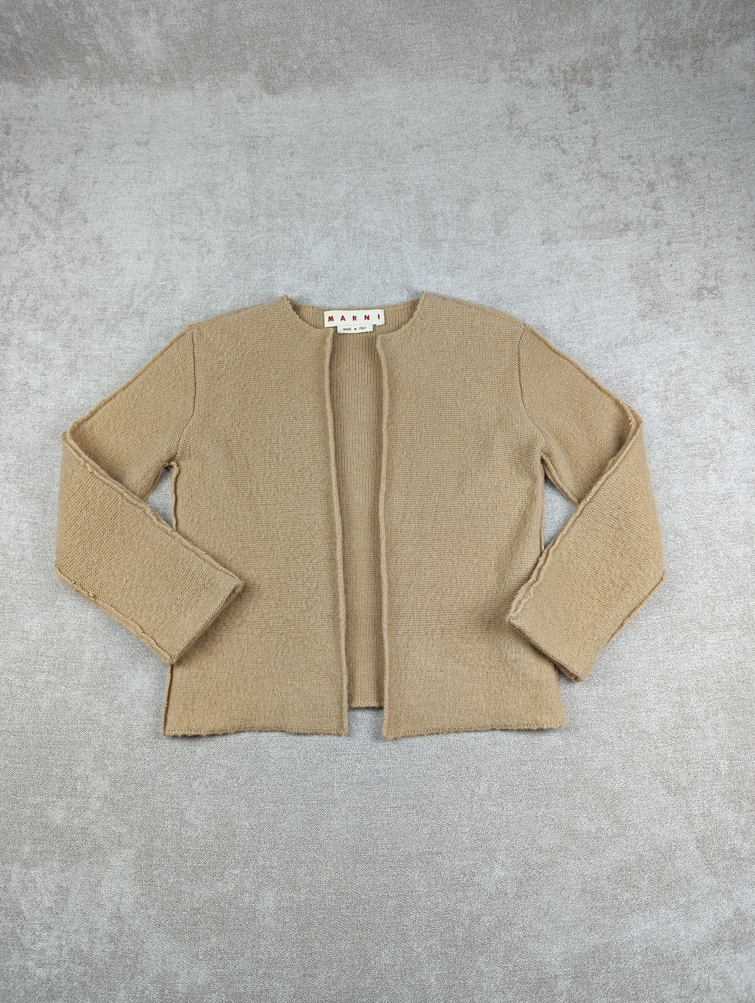 Marni Marni Womens Wool/Cashmere knit cardigan size 40 Size S / US 4 / IT 40 - 1 Thumbnail