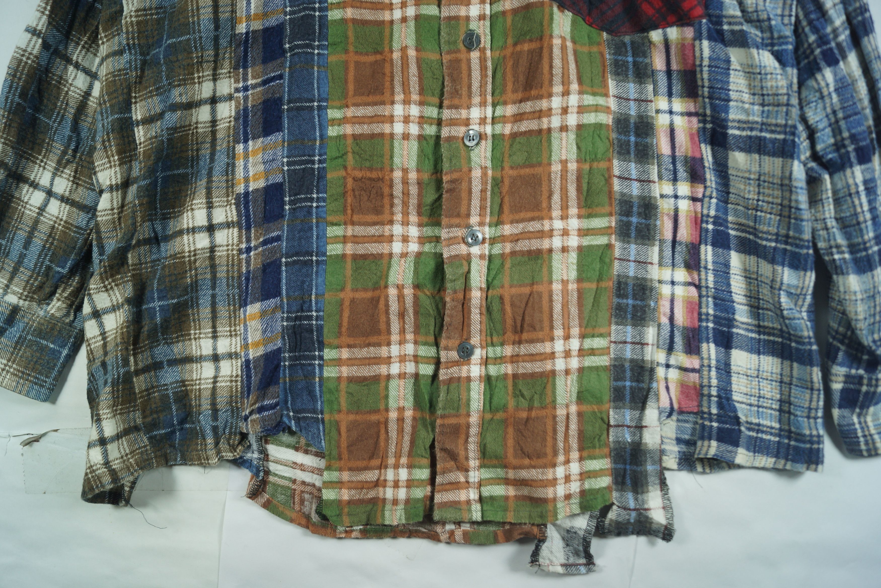 Needles Rare!! Rebuild by Needles Nepenthes Wide 7 Cut Flannel Size US S / EU 44-46 / 1 - 2 Thumbnail