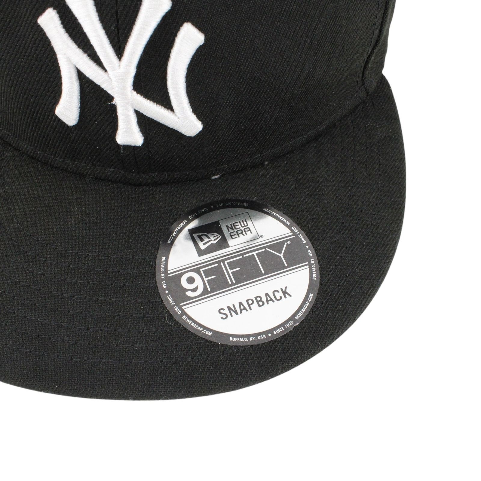 New Era New Era 9Fifty Black New York Yankees Logo Cap Hat Snap Back Size ONE SIZE - 2 Thumbnail