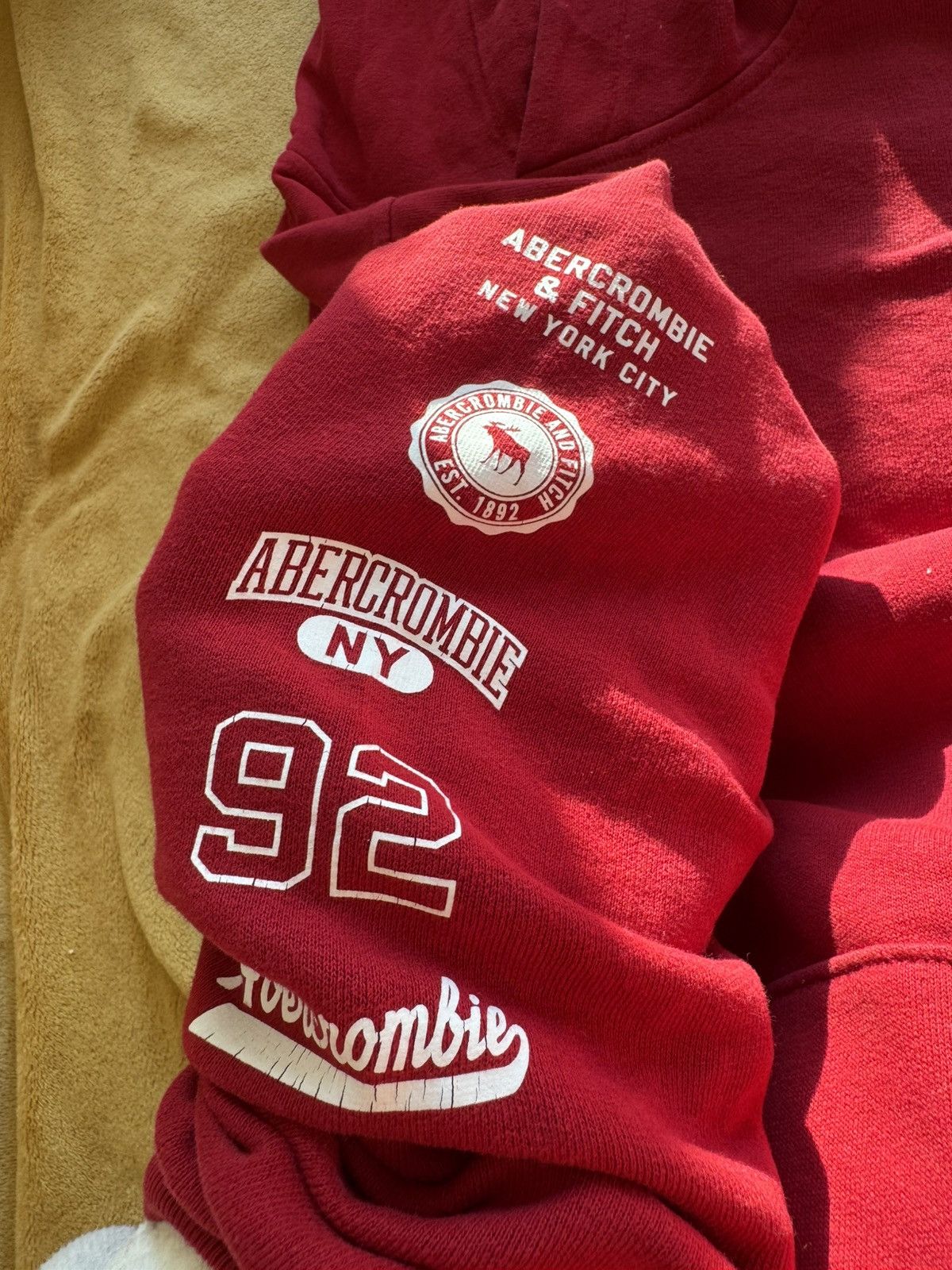 Abercrombie & Fitch ABERCROMBIE & FITCH VINTAGE QUALITY HOODIE Size US M / EU 48-50 / 2 - 3 Thumbnail