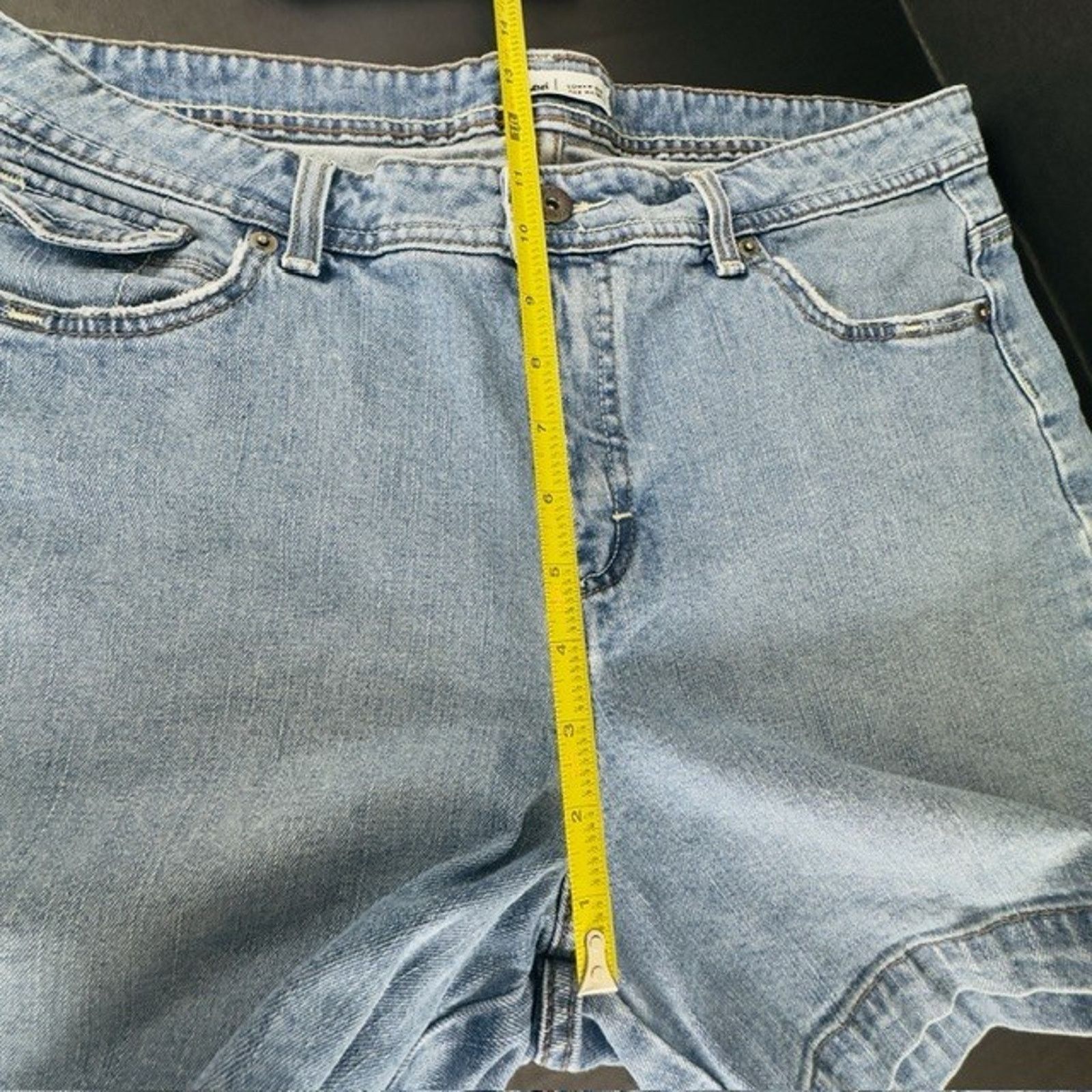 Lee Lee Lower on the Waist, Denim Jean Shorts 16M Grandma VTG Size 38" / US 16 / IT 52 - 10 Thumbnail