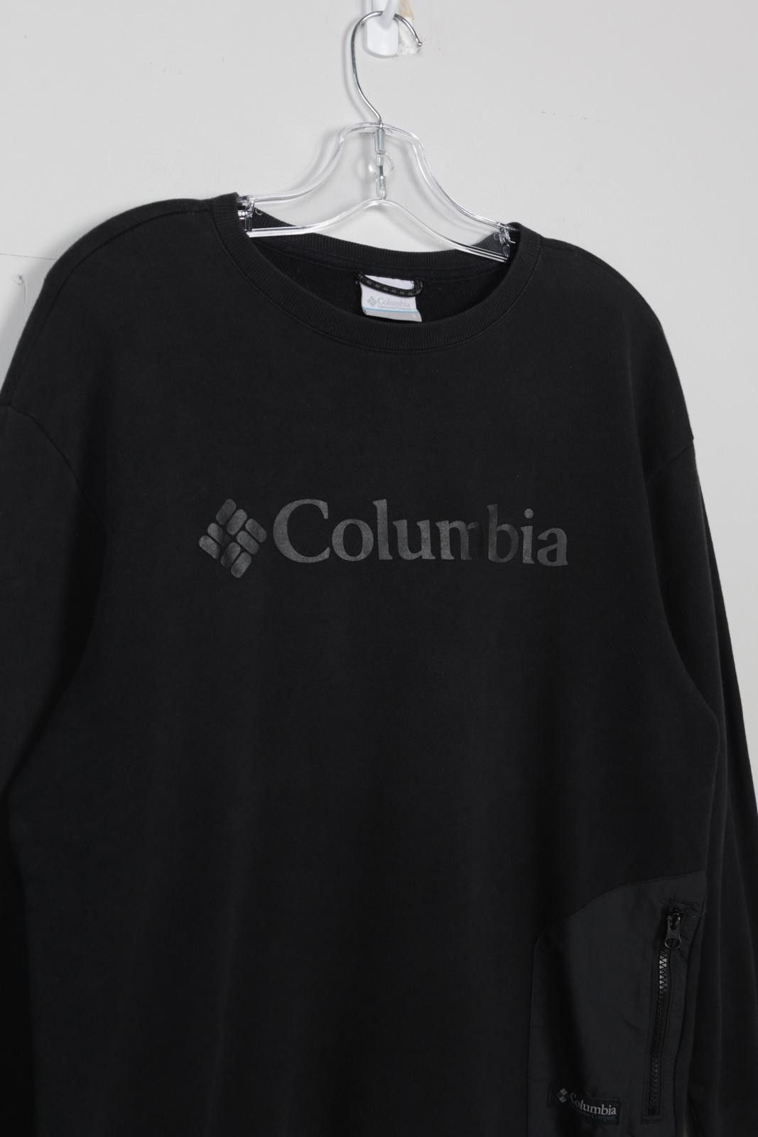 Columbia 00's Columbia Logo Pocket Crewneck Size L / US 10 / IT 46 - 3 Thumbnail