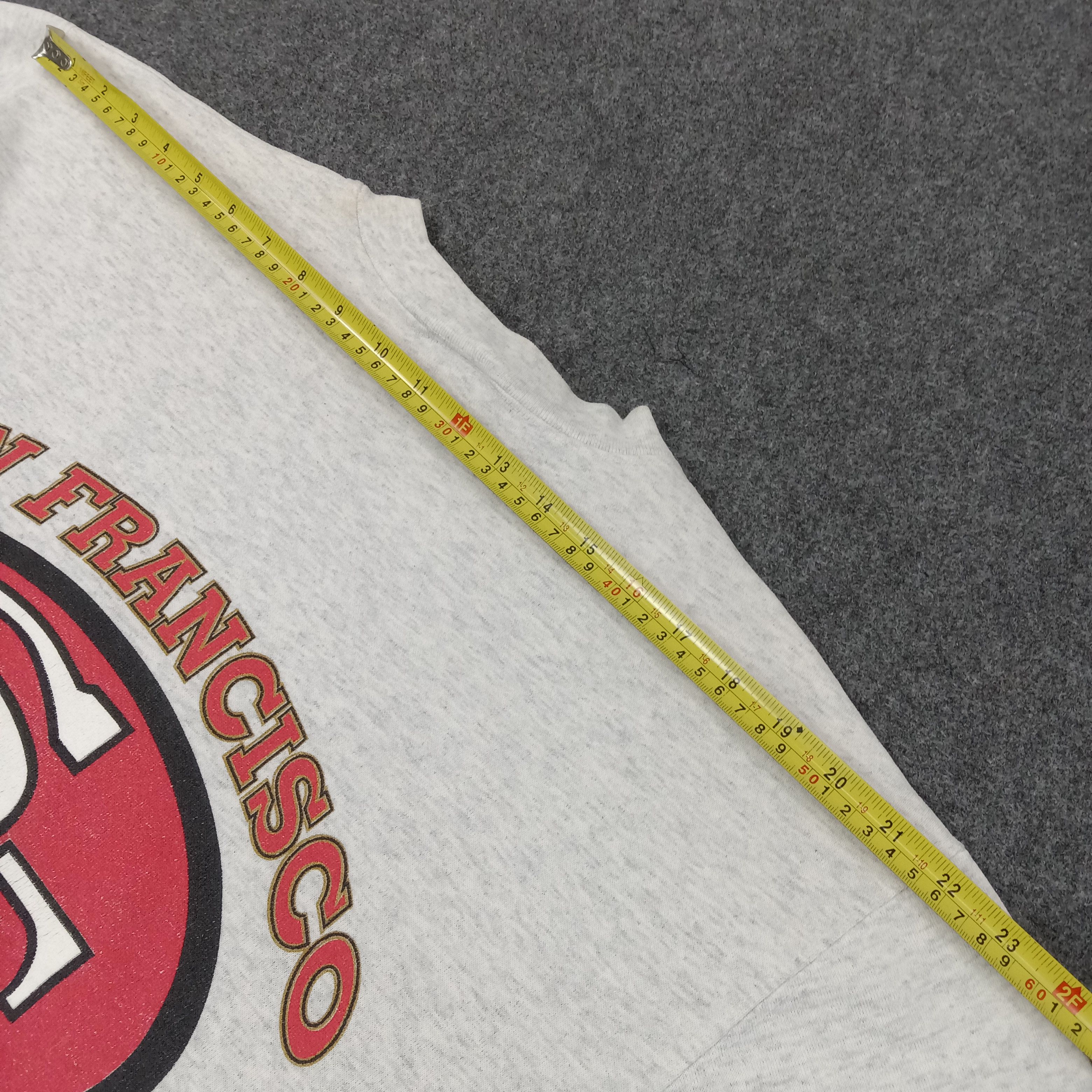 Nutmeg Nutmeg San Francisco 49ers Mirror Print Sweatshirt C261N7 Size US M / EU 48-50 / 2 - 8 Thumbnail