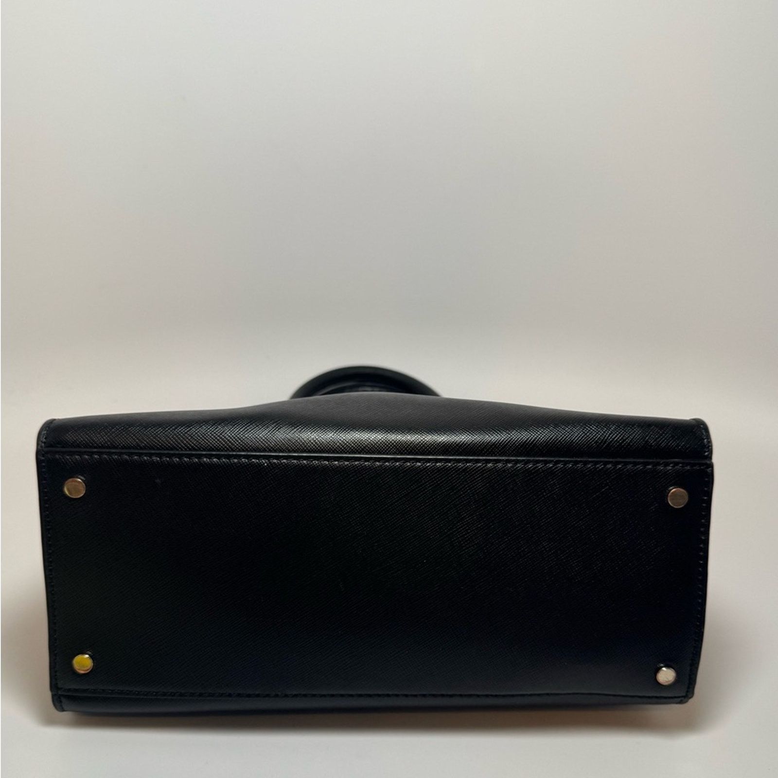 Kate Spade Kate Spade Large Staci Satchel Black Crossgrain Leather Size ONE SIZE - 12 Thumbnail