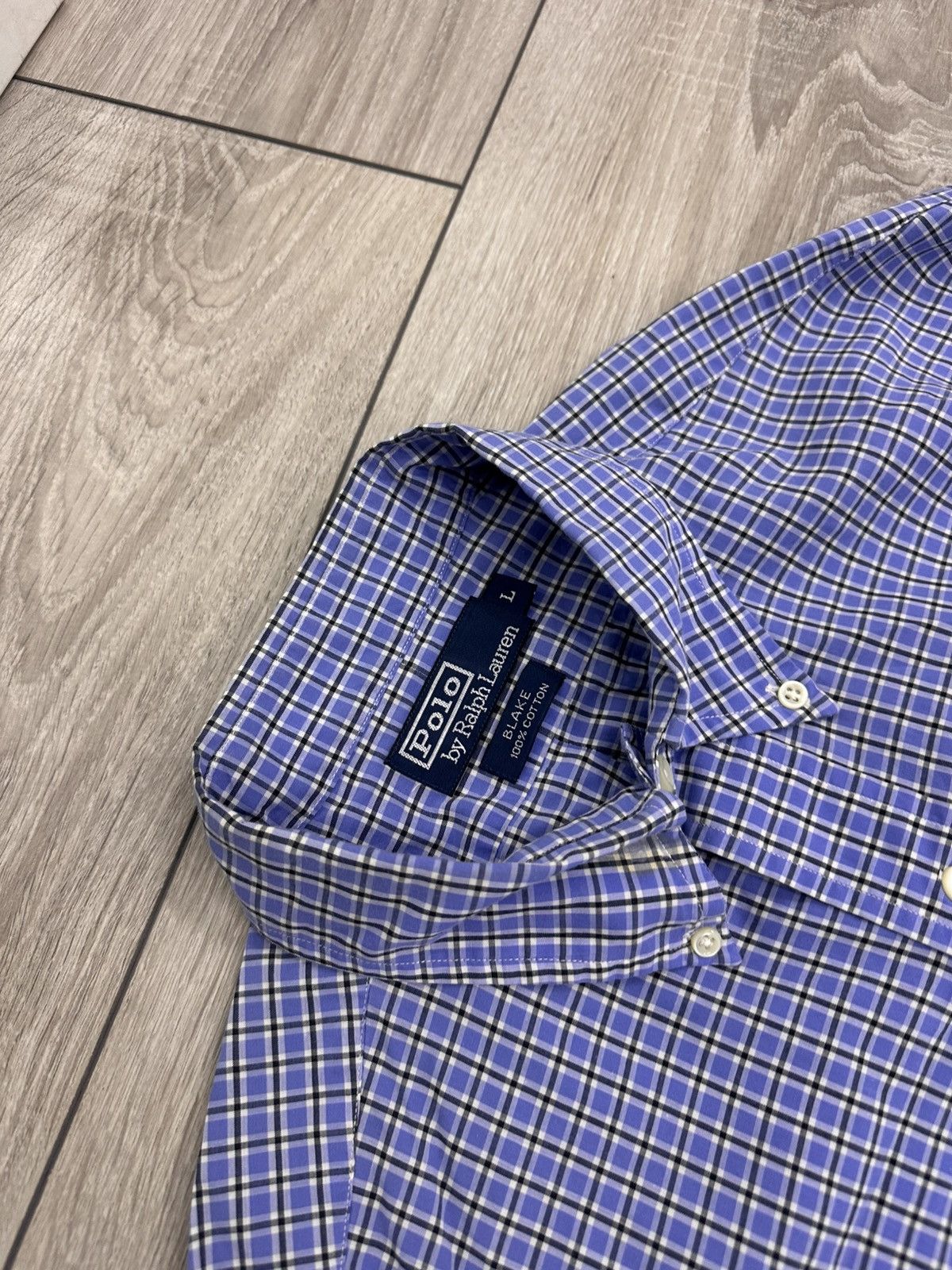Polo Ralph Lauren Polo Ralph Lauren Vintage Stripped Shirt Size US L / EU 52-54 / 3 - 4 Thumbnail