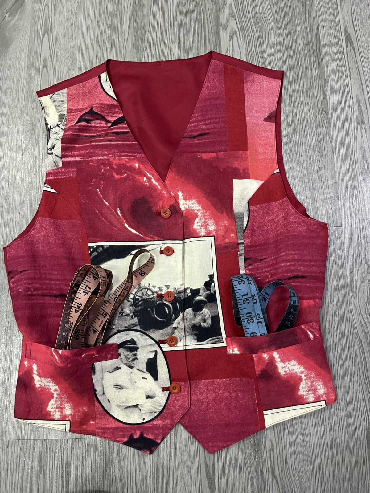 Christian Dior Monsieur Christian Dior Sport Old Printed Vest Size US M / EU 48-50 / 2 - 11 Thumbnail