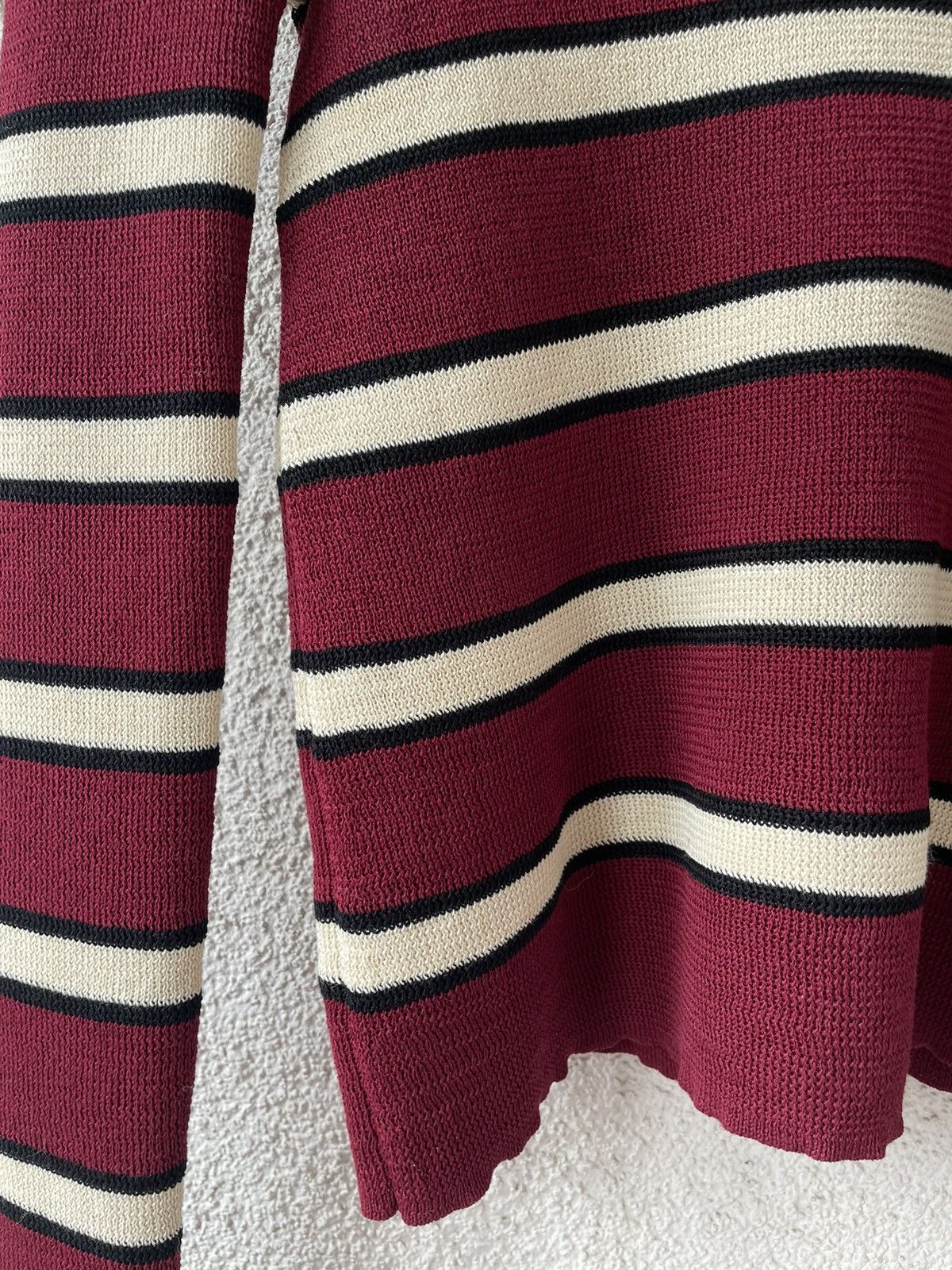 Isabel Marant Etoile Isabel Marant Women Burgundy Knitted Viscose Sweater 38/XS Size XS / US 0-2 / IT 36-38 - 6 Thumbnail