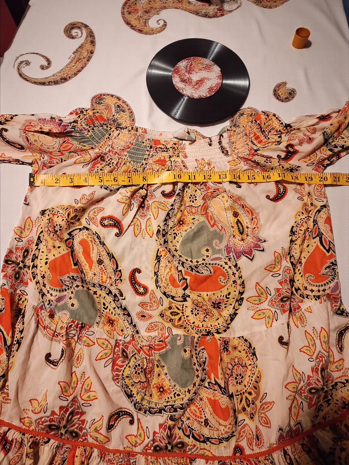 Other True Destinations Paisley Print Large Blouse Size L / US 10 / IT 46 - 6 Thumbnail