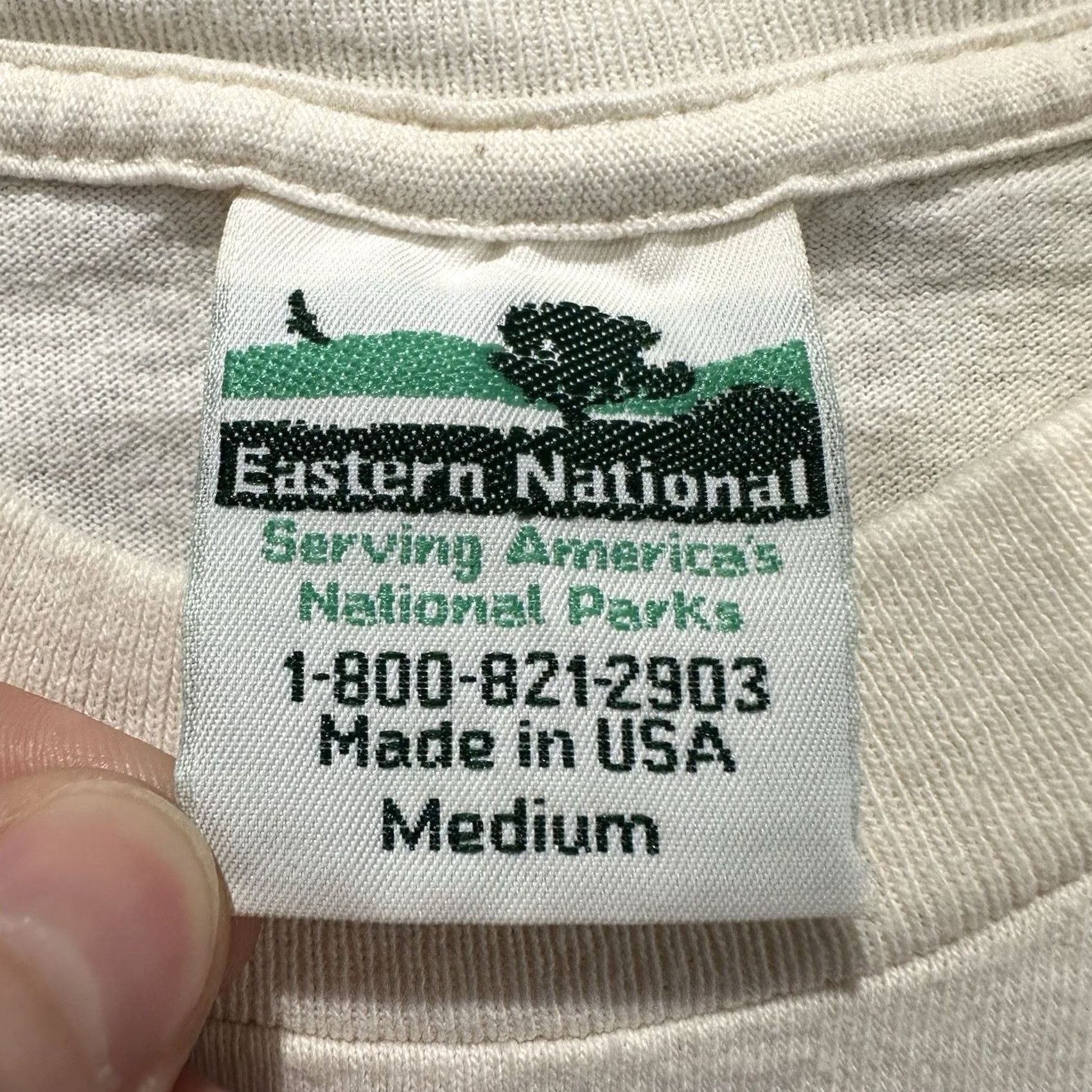Vintage VINTAGE Vicksburg Mississippi National Military Park T Shirt Men Medium Eastern National Military Size US M / EU 48-50 / 2 - 7 Thumbnail