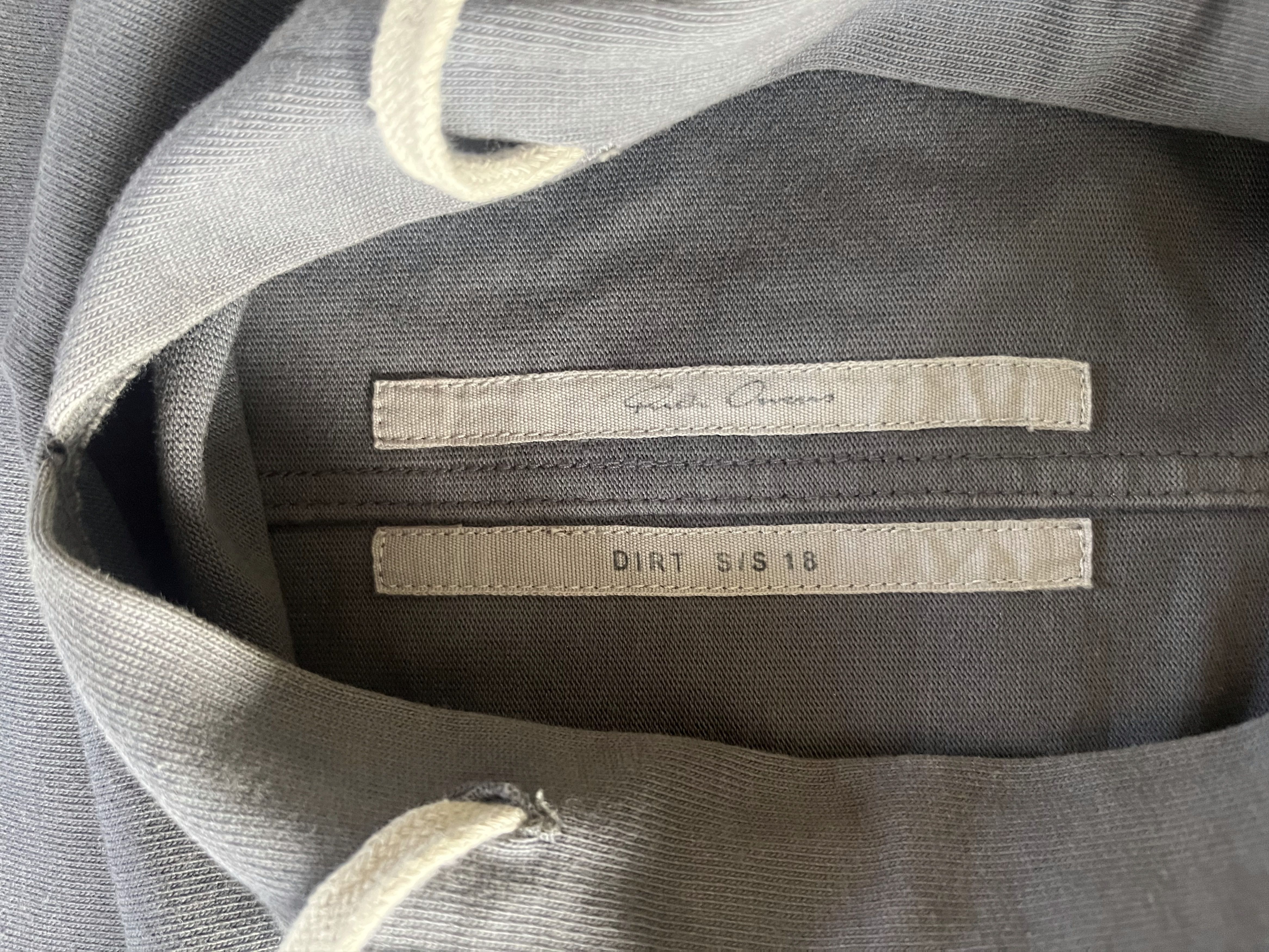 Rick Owens Rick Owens Dirt Pullover Hoodie Size US L / EU 52-54 / 3 - 3 Thumbnail