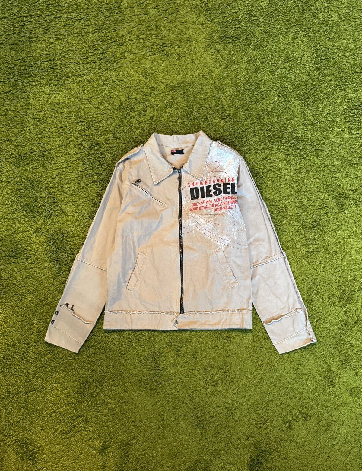 Diesel Diesel 2000s vintage printed patchwork jacket Y2K Size US M / EU 48-50 / 2 - 1 Thumbnail