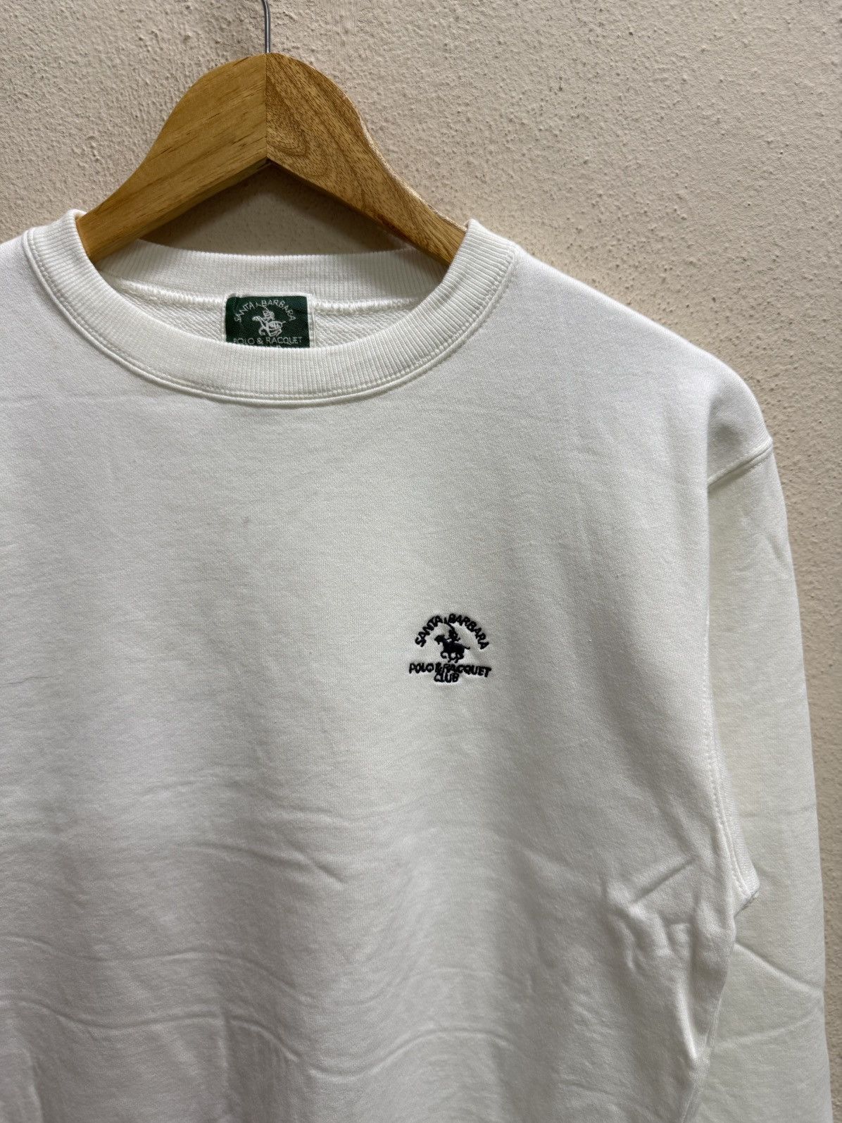 Vintage Santa Barbara Polo&Racquet Club Cropped Sweatshirt Smalllogo Size S / US 4 / IT 40 - 4 Thumbnail