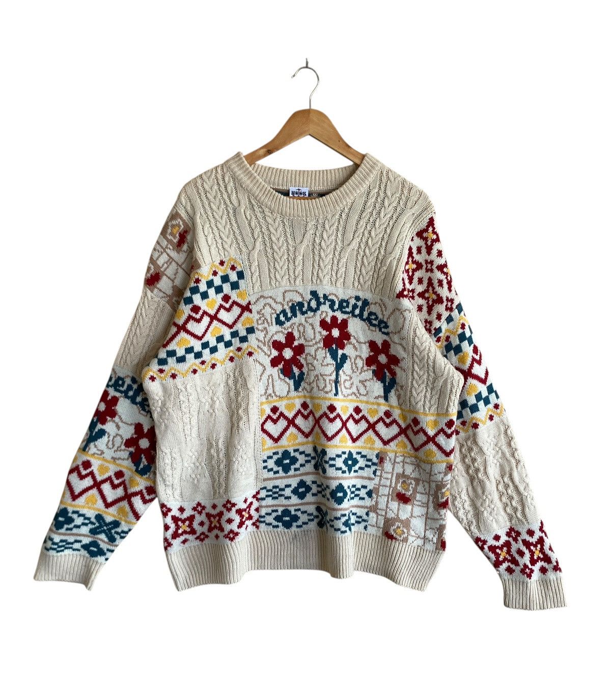 Japanese Brand Vintage Japanese Brand Hook Wool Knitwear 2000s Size US XL / EU 56 / 4 - 1 Thumbnail