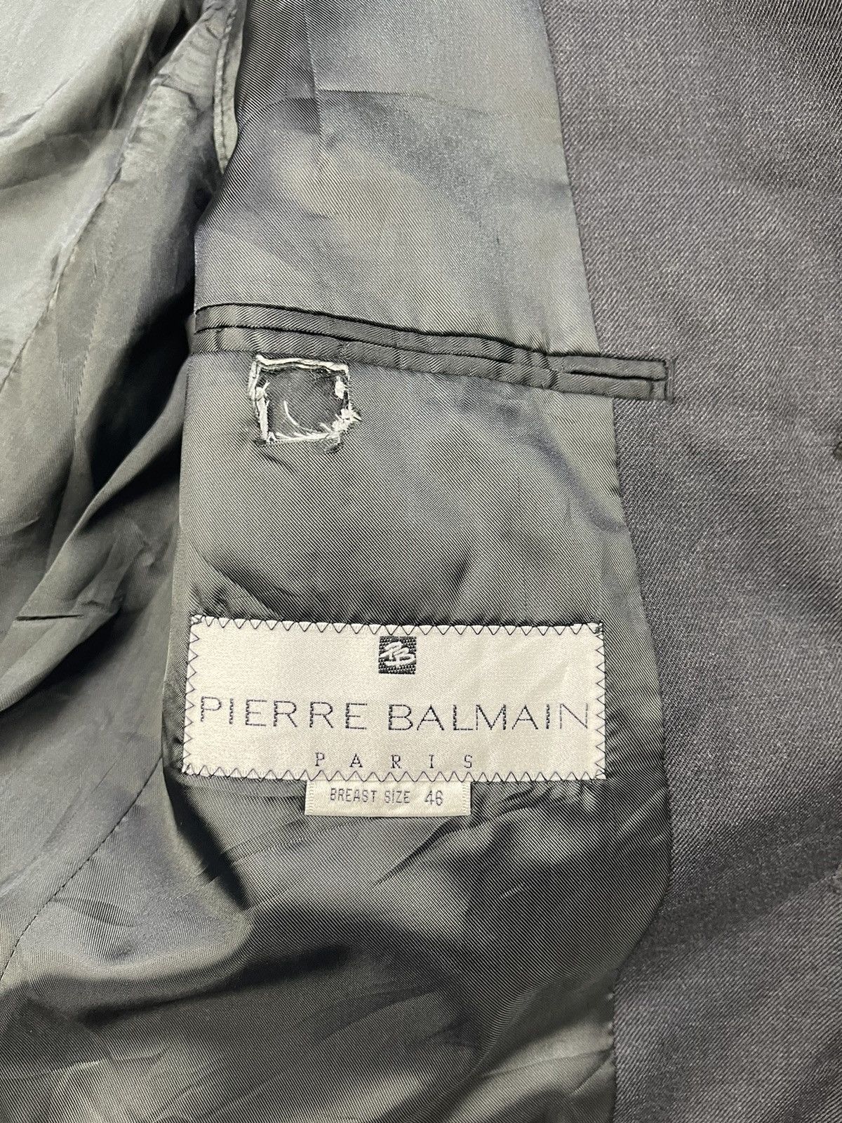 Pierre Balmain Pierre Balmain Single Breasted Notch Lapel Blazer’s Size US M / EU 48-50 / 2 - 12 Thumbnail