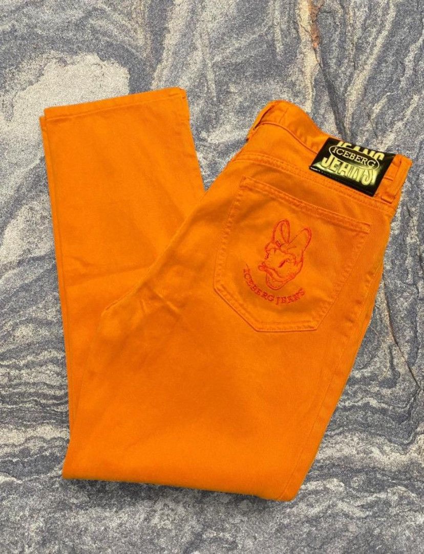 Iceberg VINTAGE Iceberg Daisy Duck Denim Size 30" / US 8 / IT 44 - 1 Thumbnail