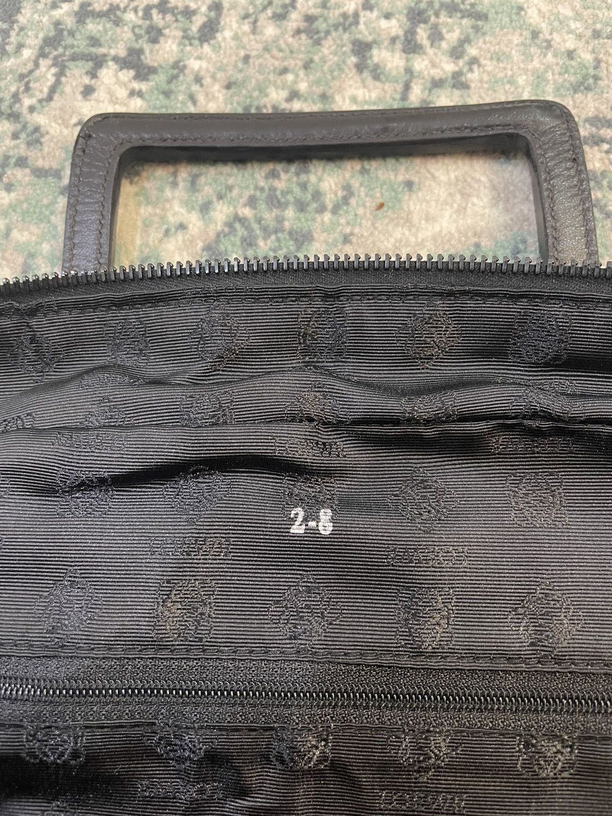 Loewe Loewe Black Nylon Leather Handle Travel Bag Size ONE SIZE - 6 Thumbnail