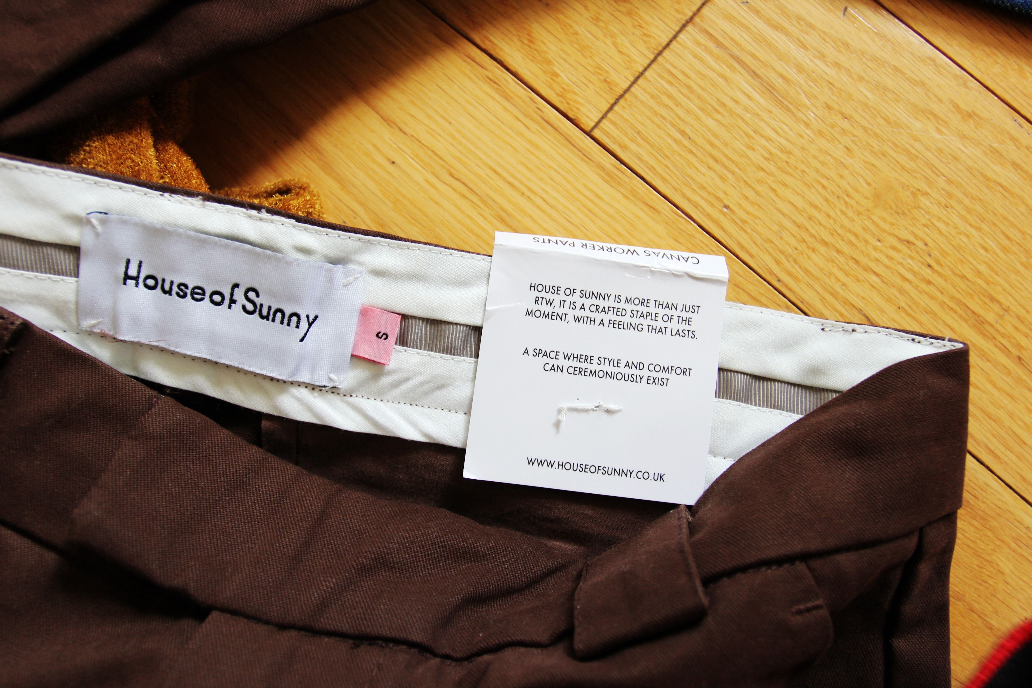 House of Sunny BNWT SS25 HOUSE OF SUNNY CANVAS WORKER PANTS S Size US 30 / EU 46 - 8 Thumbnail